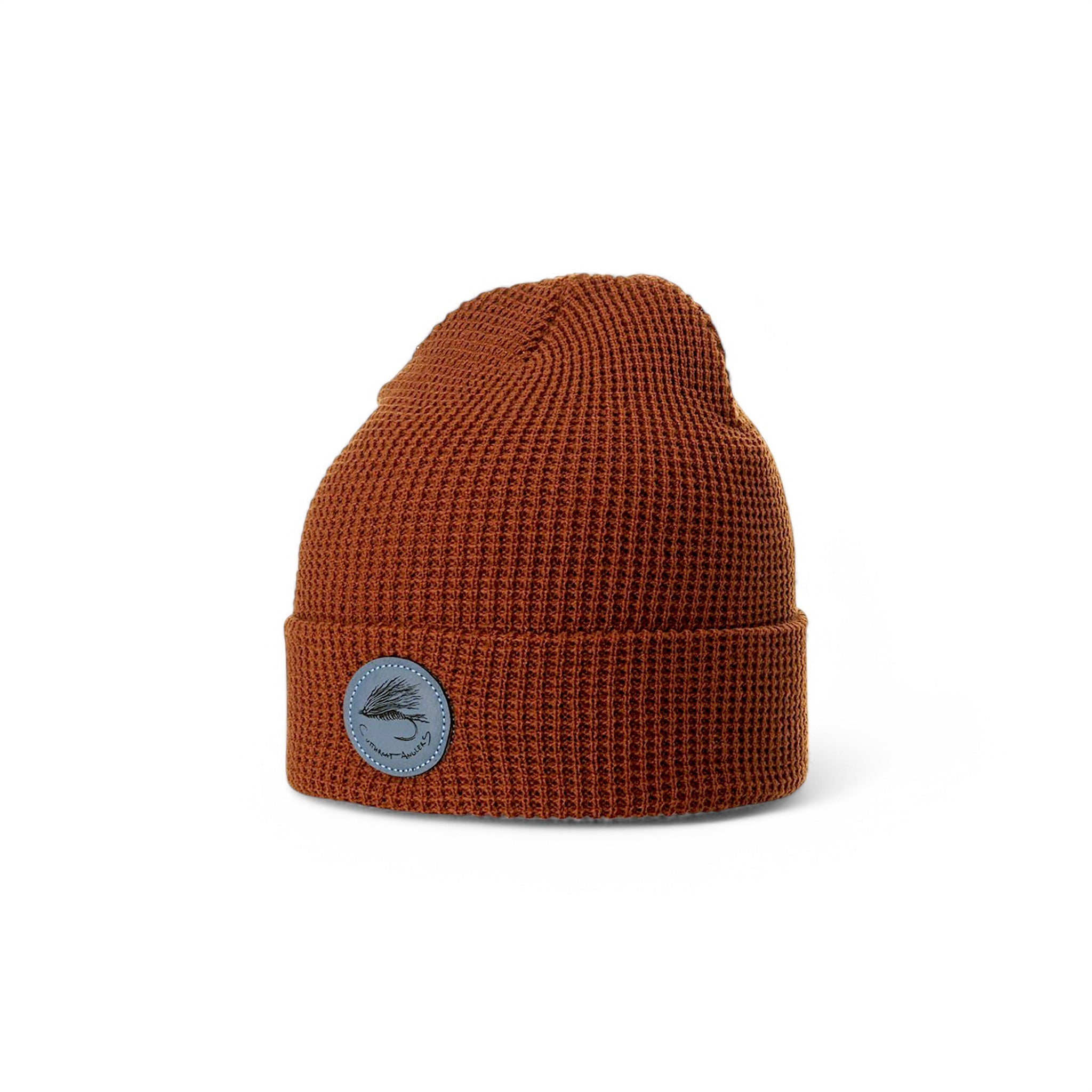 Custom beanie hat with patch
