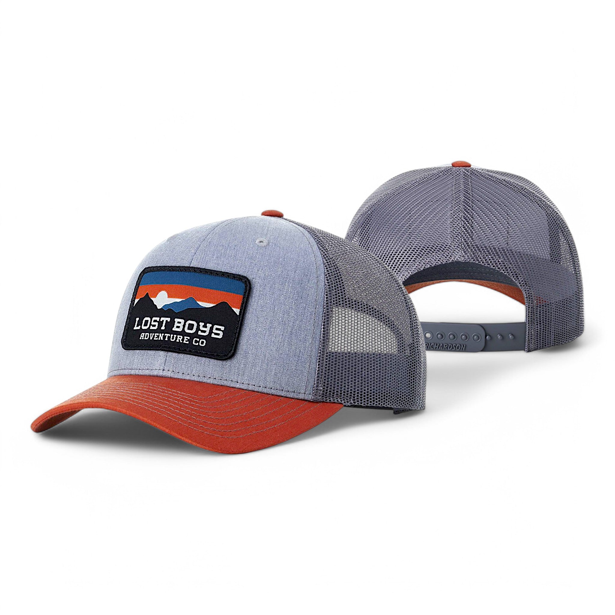 Custom trucker hat with patch
