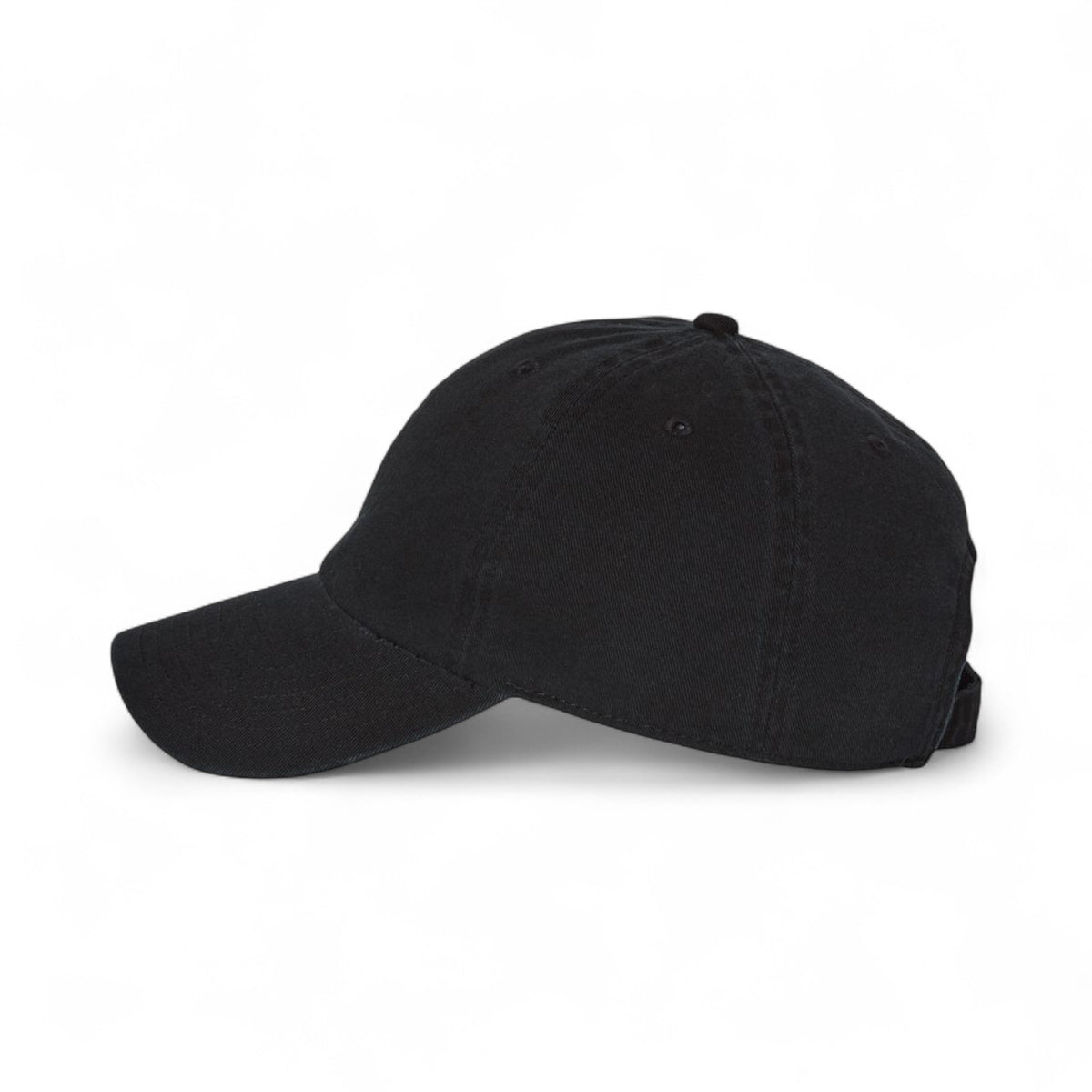 Left side view of 47 Brand 4700 custom hat in black