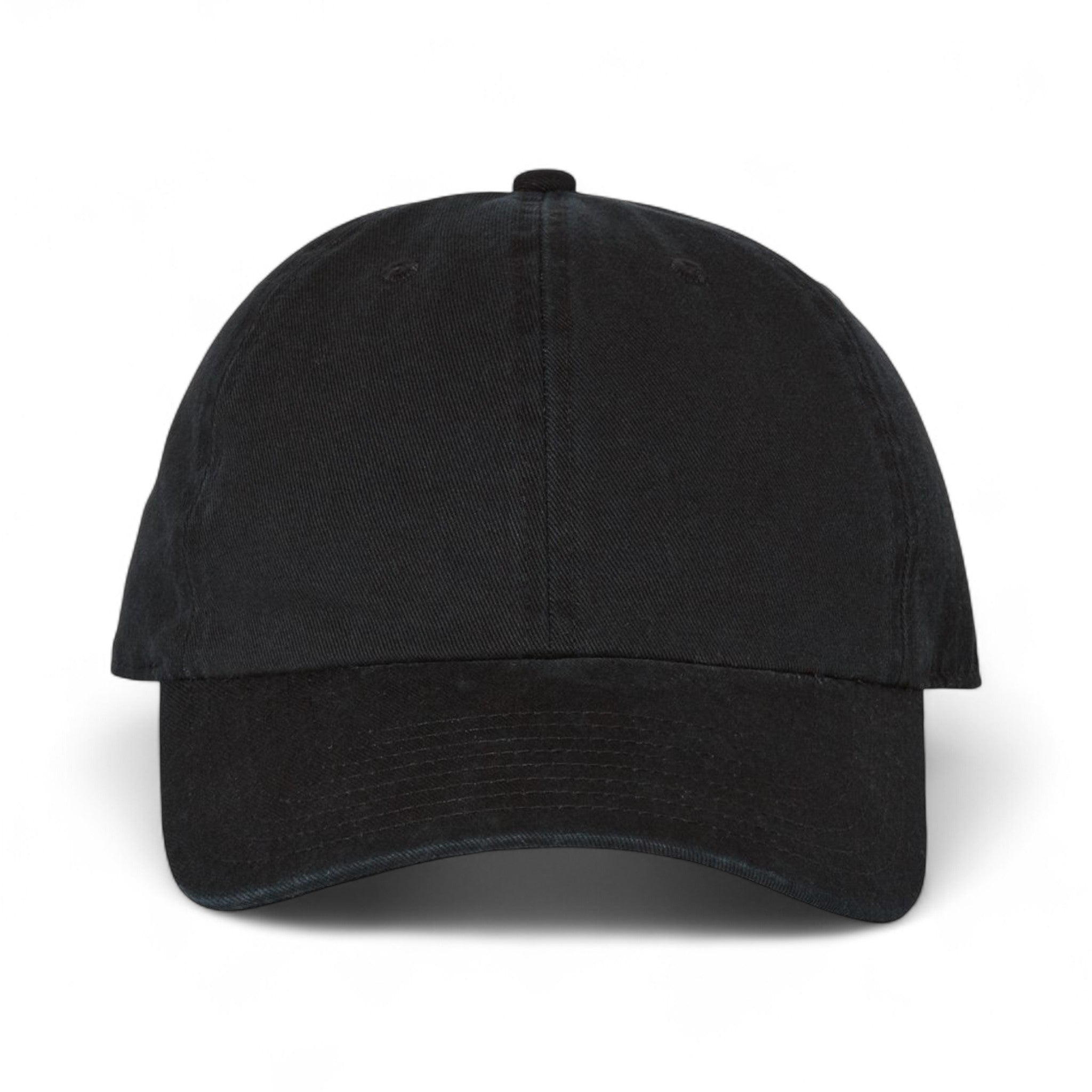 Front view of 47 Brand 4700 custom hat in black