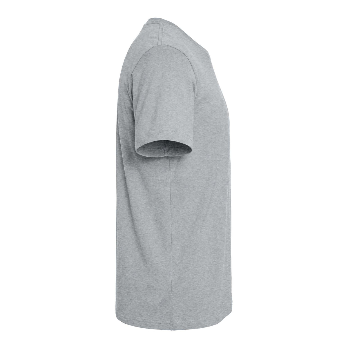 Bella + Canvas 3413 custom short sleeve t-shirt in athletic grey triblend, right side view