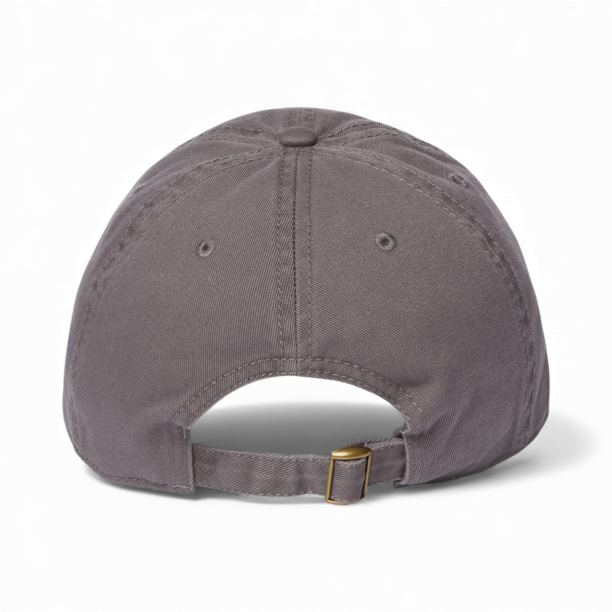 Back view of CAP AMERICA i1002 custom hat in charcoal