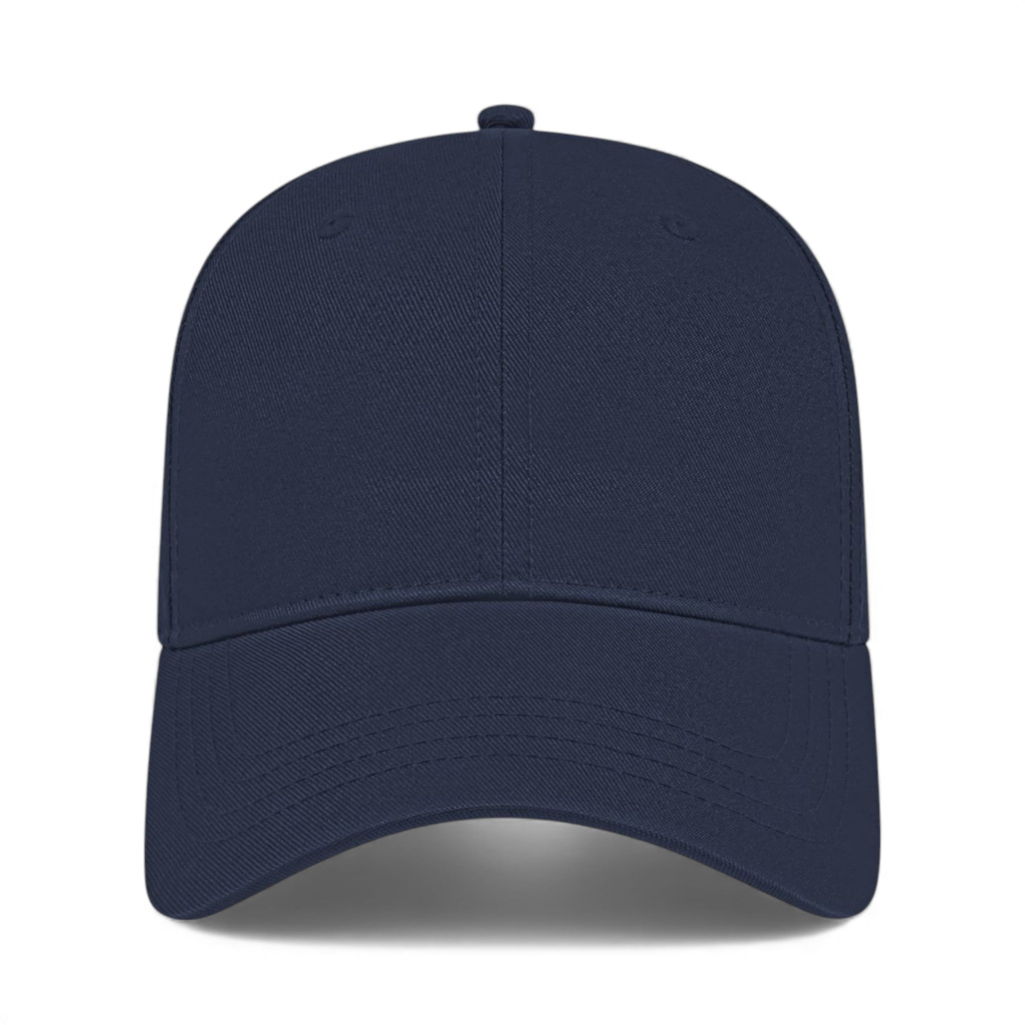 Front view of Cap America x700 custom hat in navy