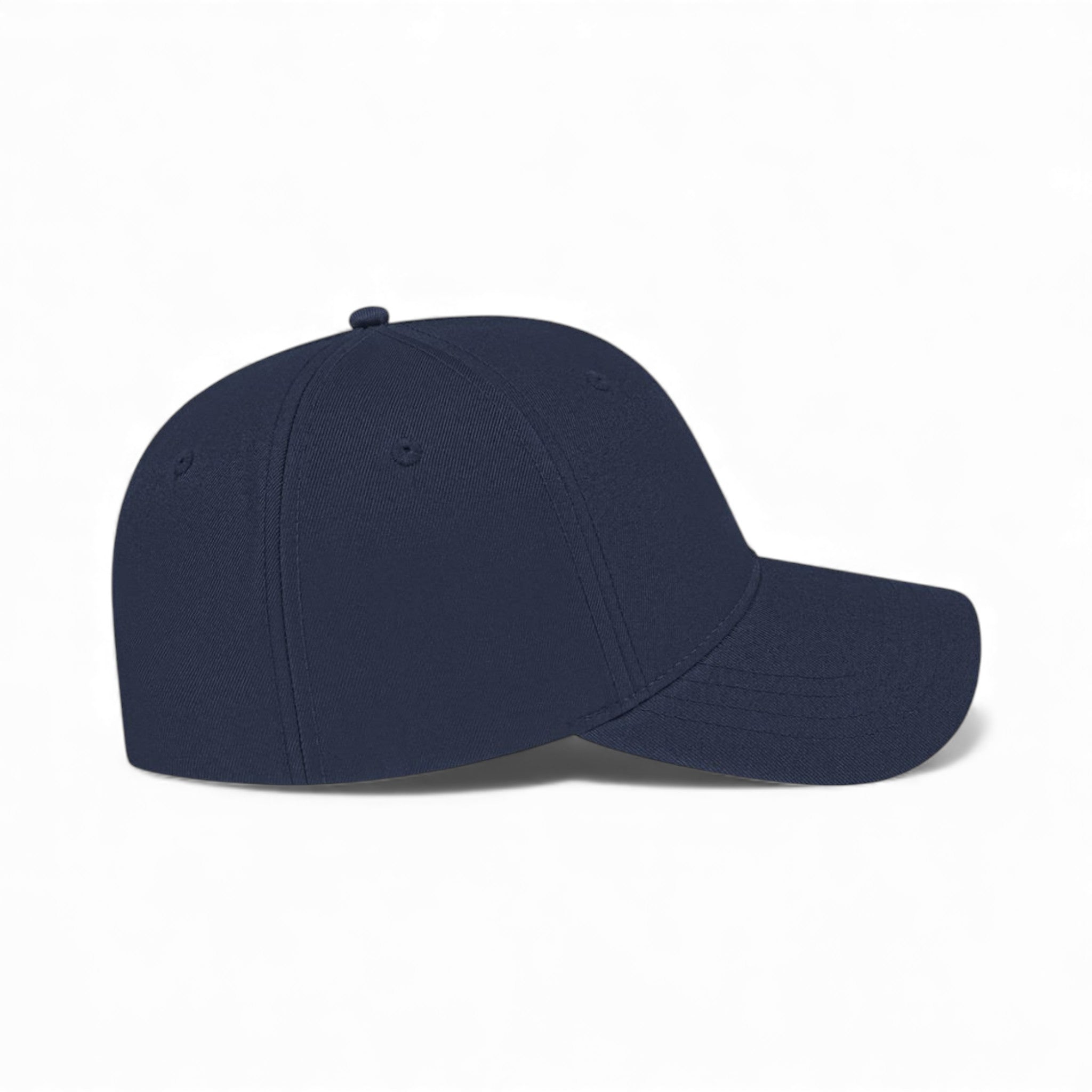 Right side view of Cap America x700 custom hat in navy