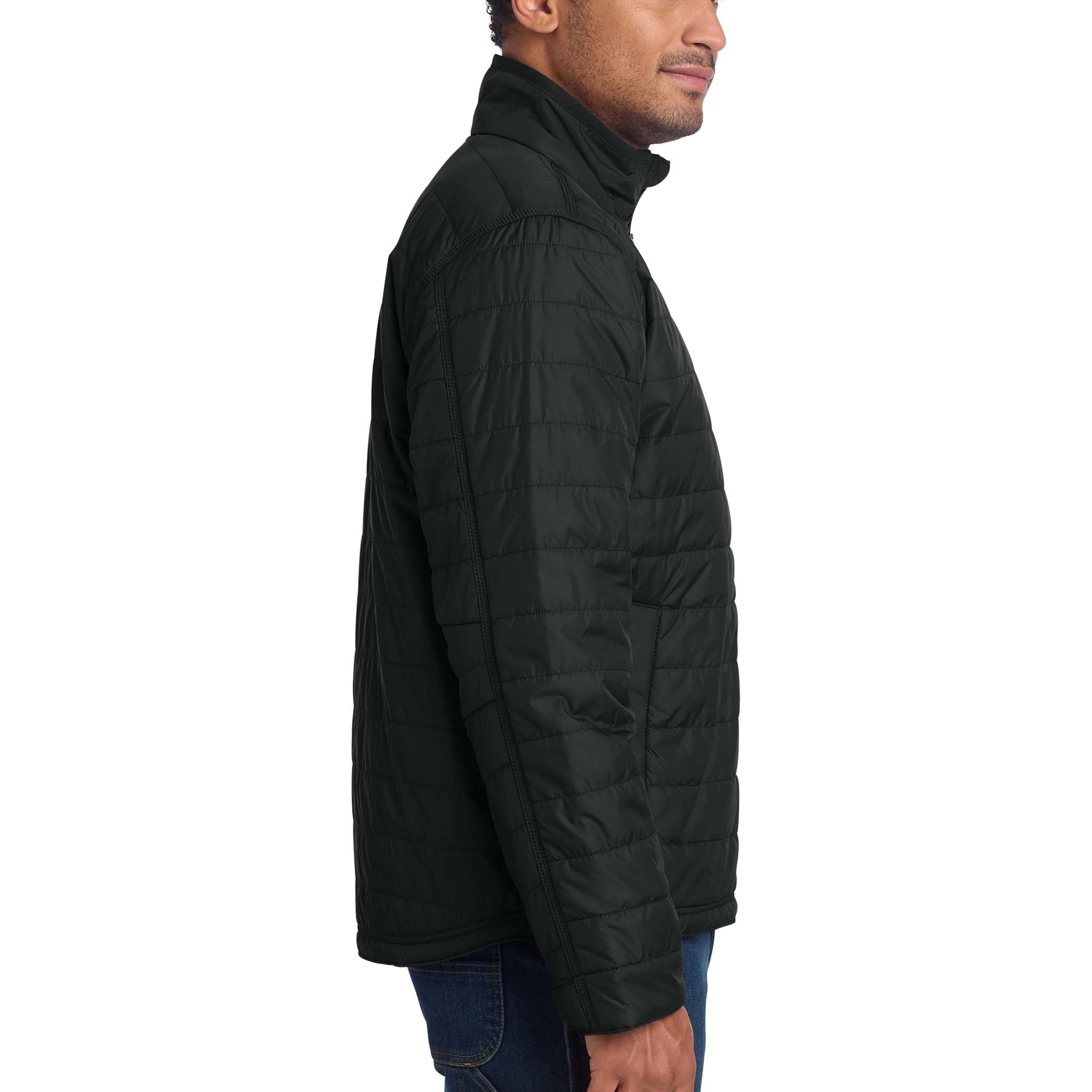 Carhartt CT102208 custom jacket in black, right side view