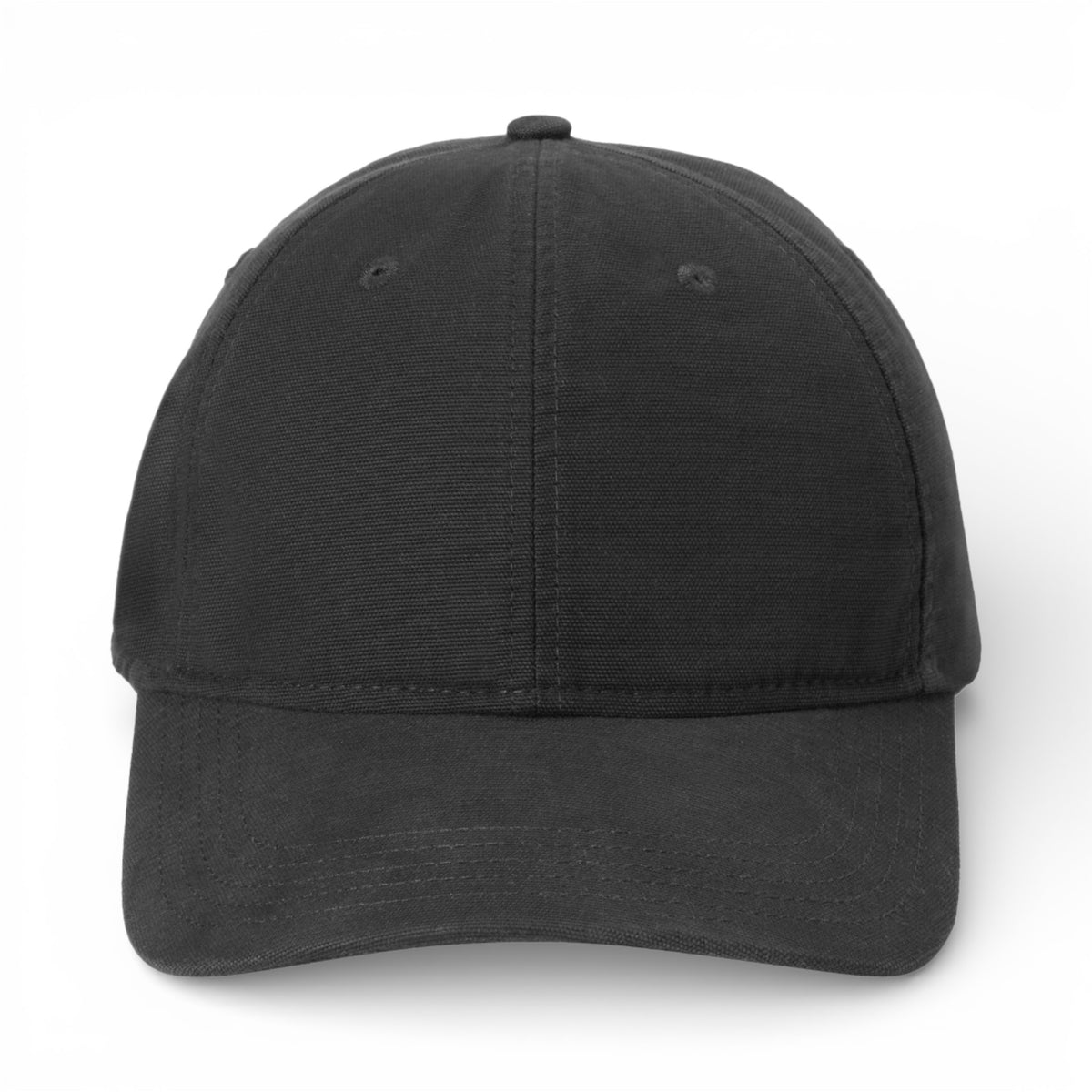 Front view of Carhartt CT103938 custom hat in black