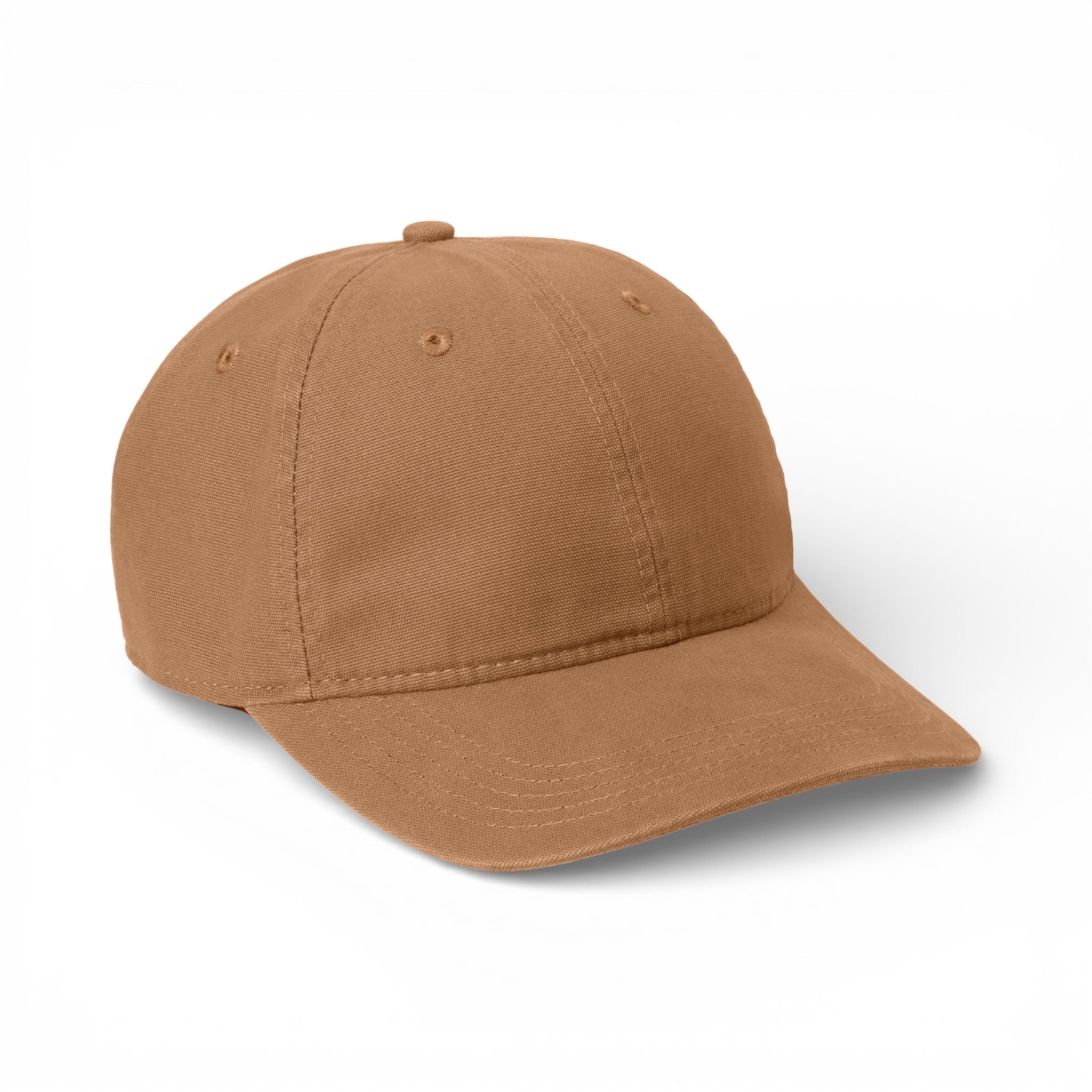 Right side view of Carhartt CT103938 custom hat in carhartt brown