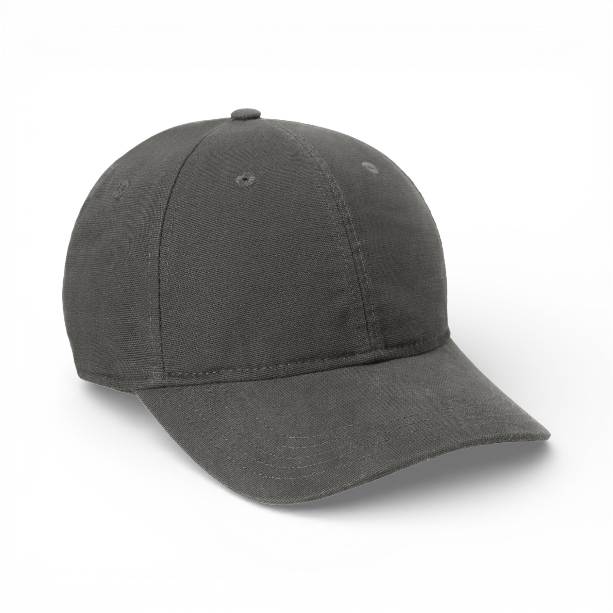 Right side view of Carhartt CT103938 custom hat in gravel