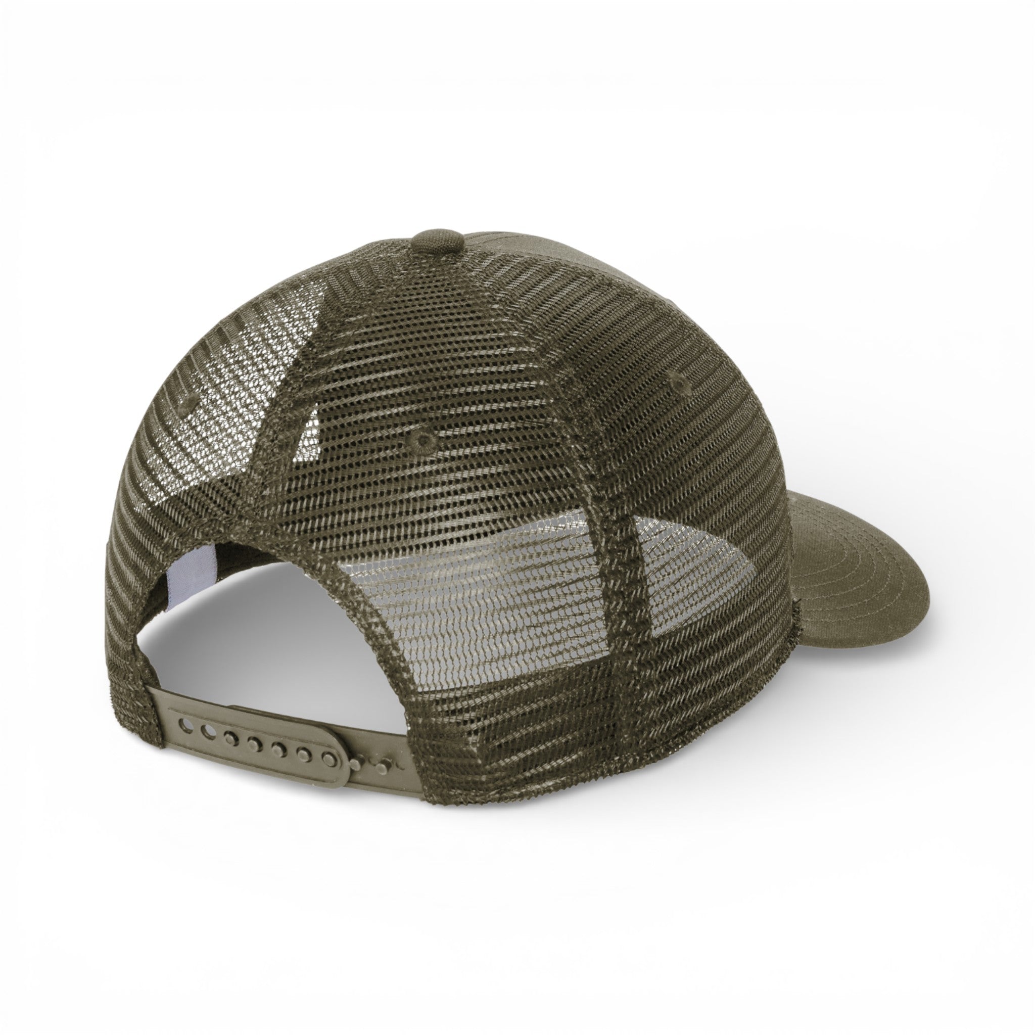 Back view of Carhartt CT105298 custom hat in moss