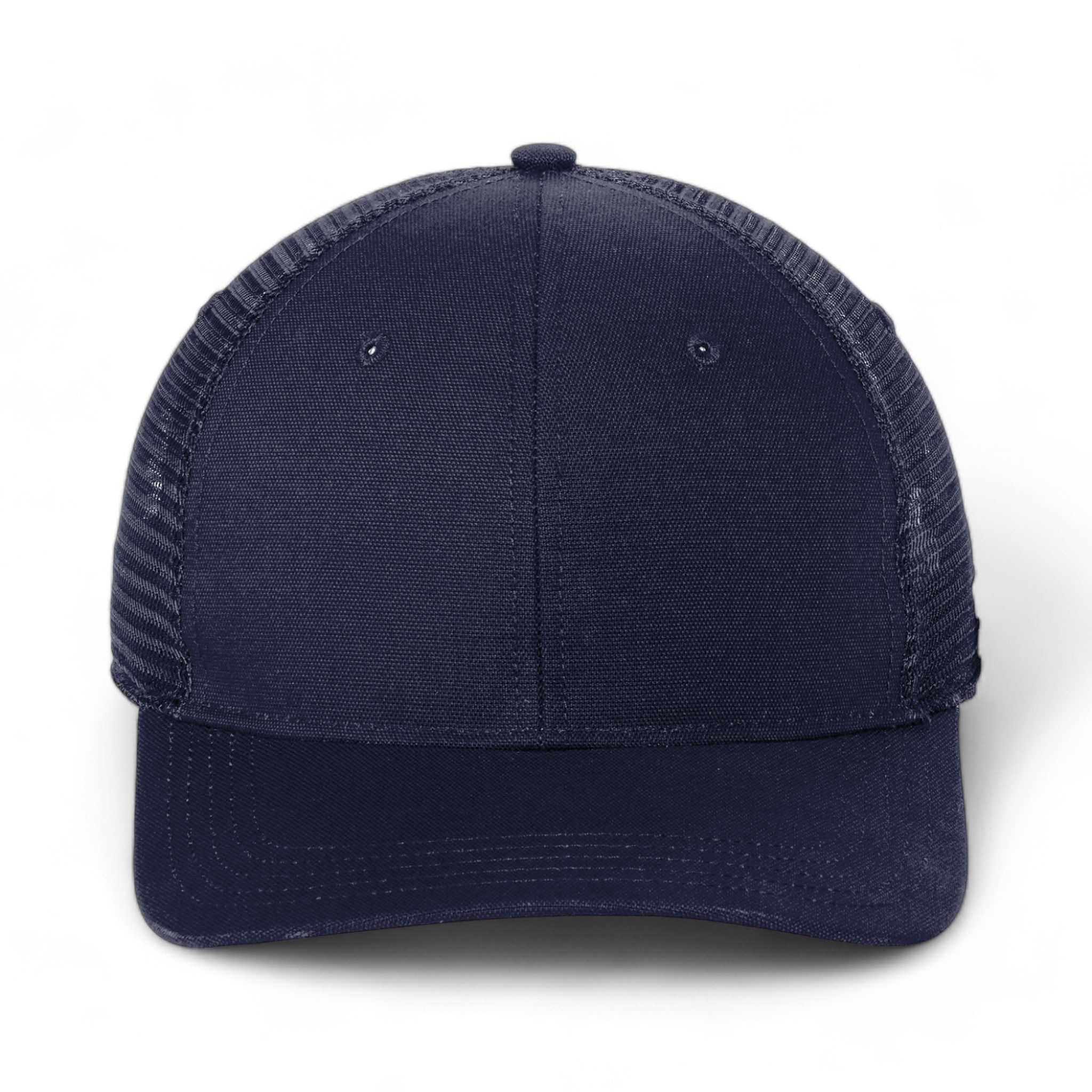 Front view of Carhartt CT105298 custom hat in navy