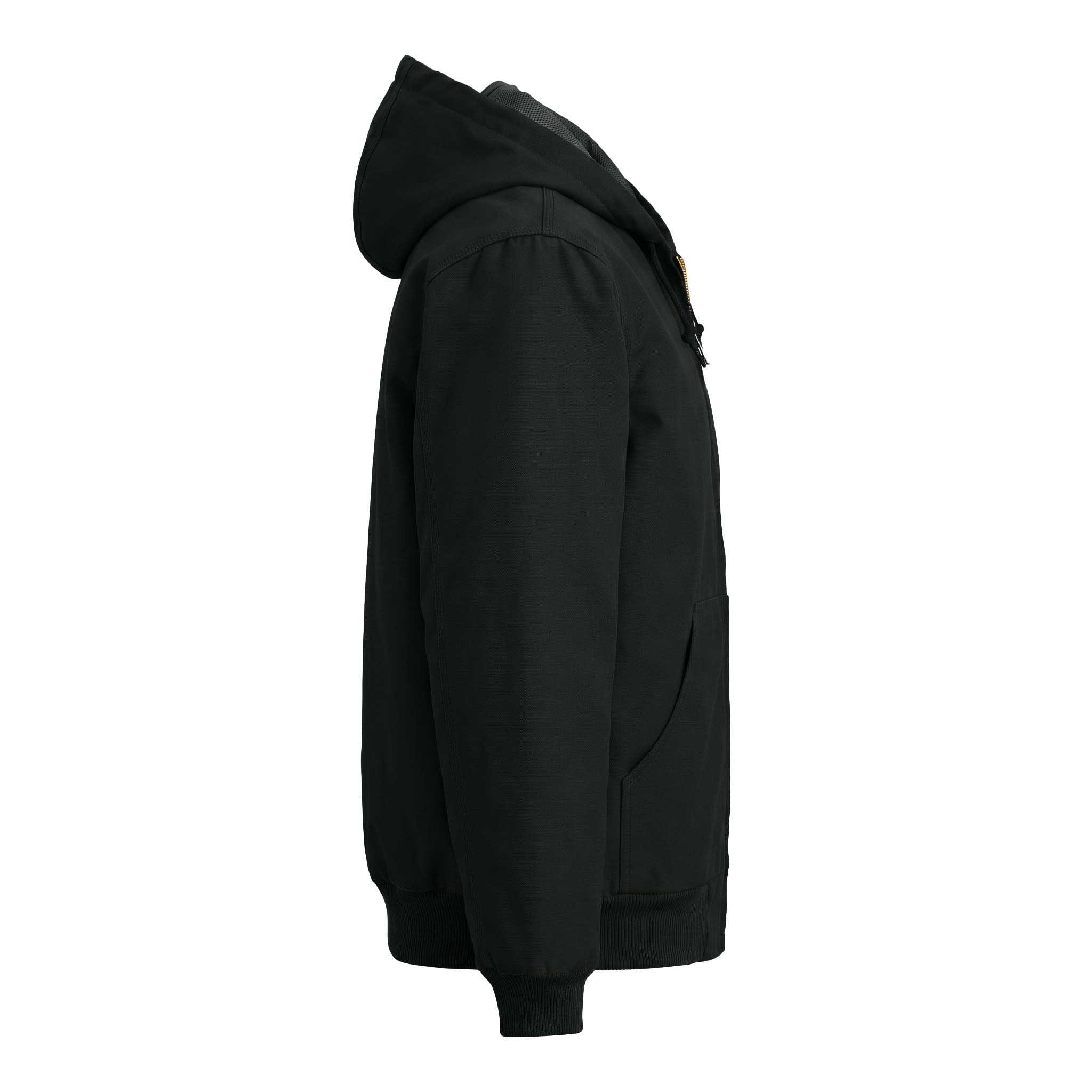 Carhartt CT106678 custom jacket in black, right side view