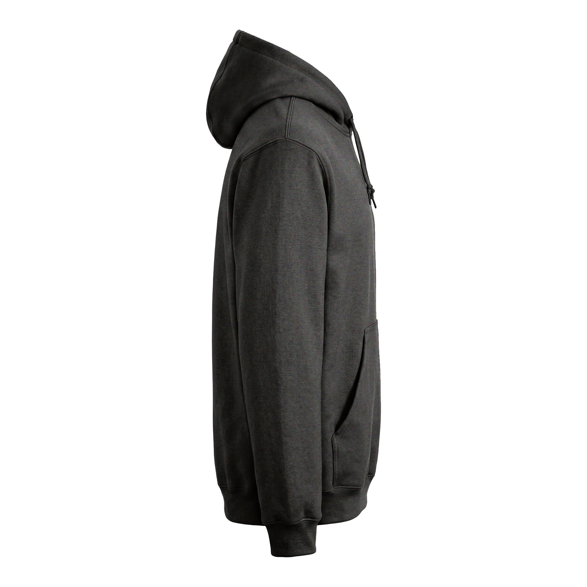 Carhartt CTK121 custom hoodie in carbon heather, right side view