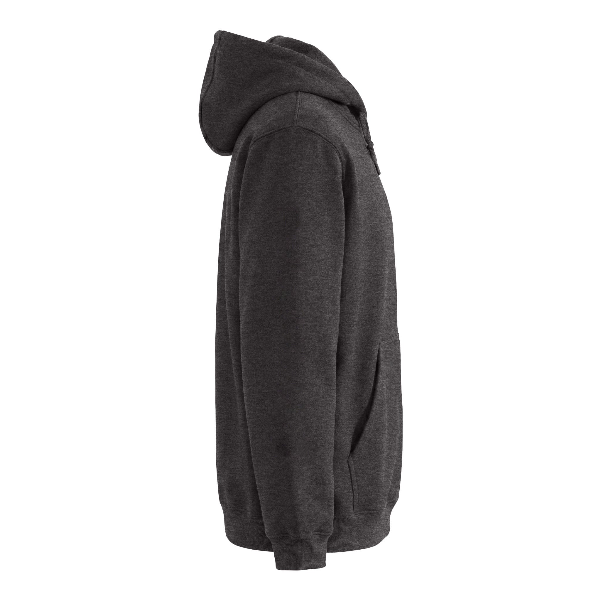 Carhartt CTK288 custom hoodie in carbon heather, right side view