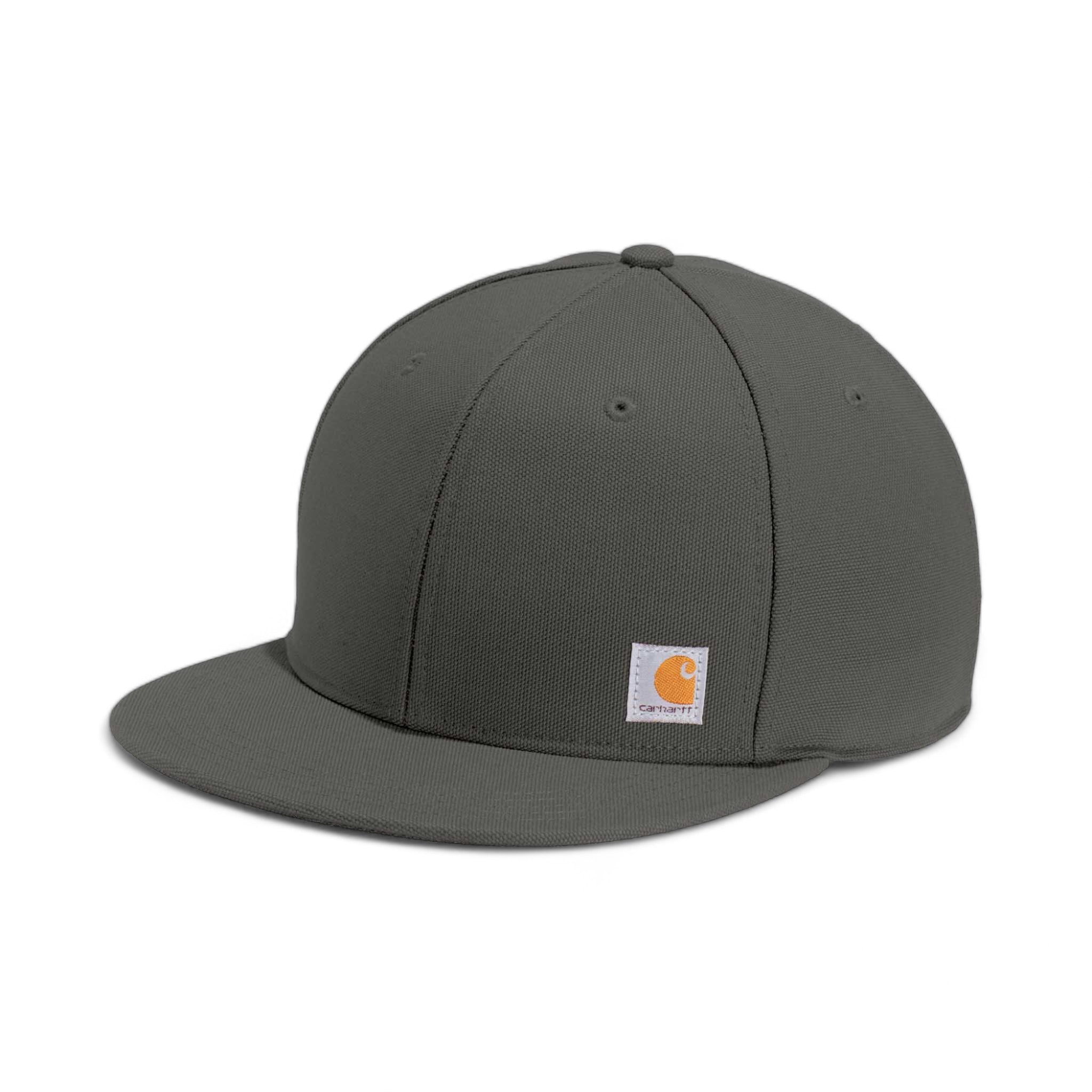 Side view of Carthartt CT101604 custom hat in gravel