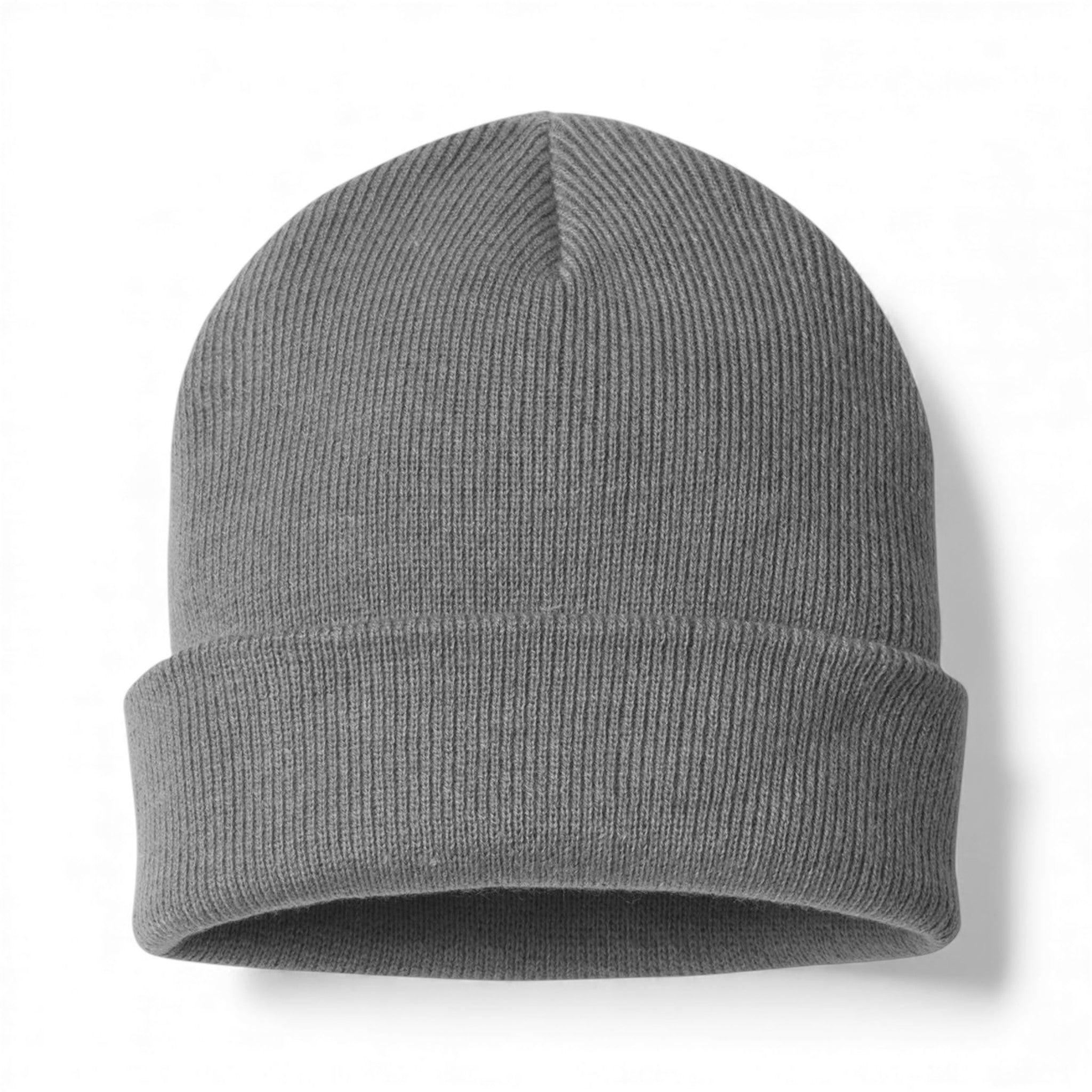 Right side view of Columbia 216512 custom hat in city grey heather