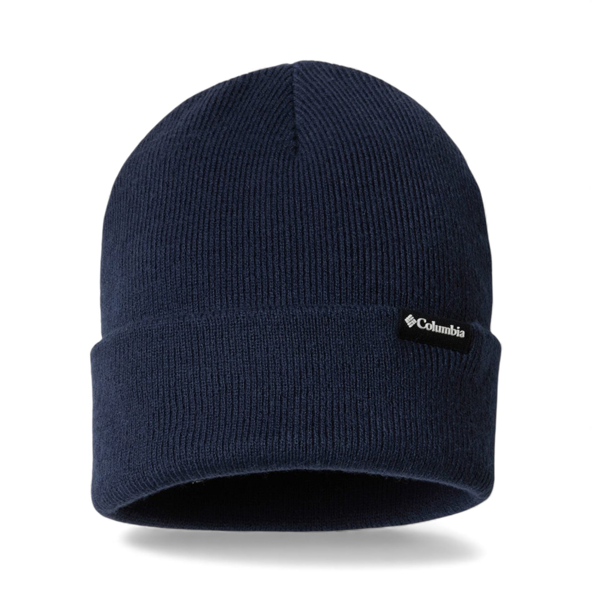 Front view of Columbia 216512 custom hat in collegiate navy