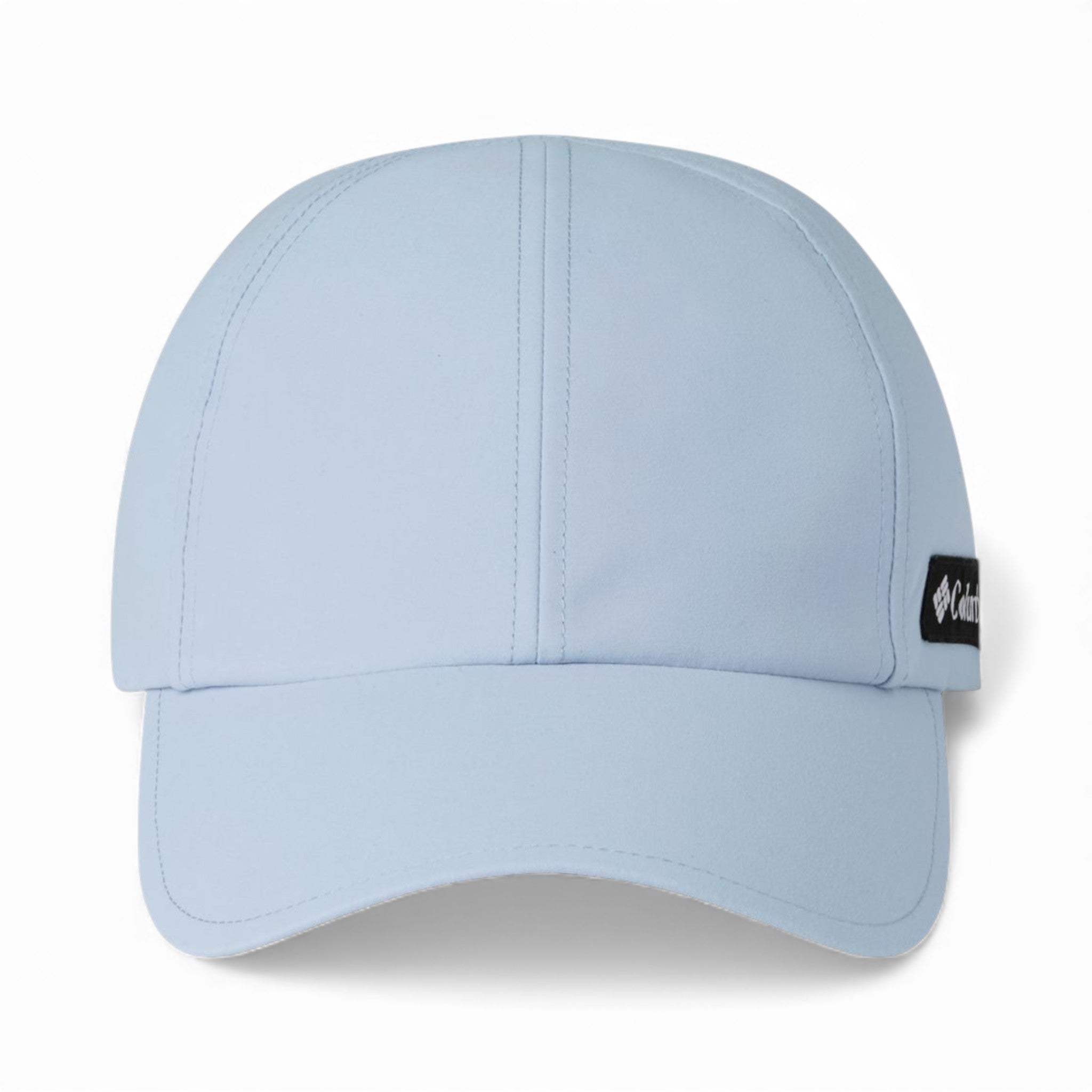 Front view of Columbia 216514 custom hat in whisper