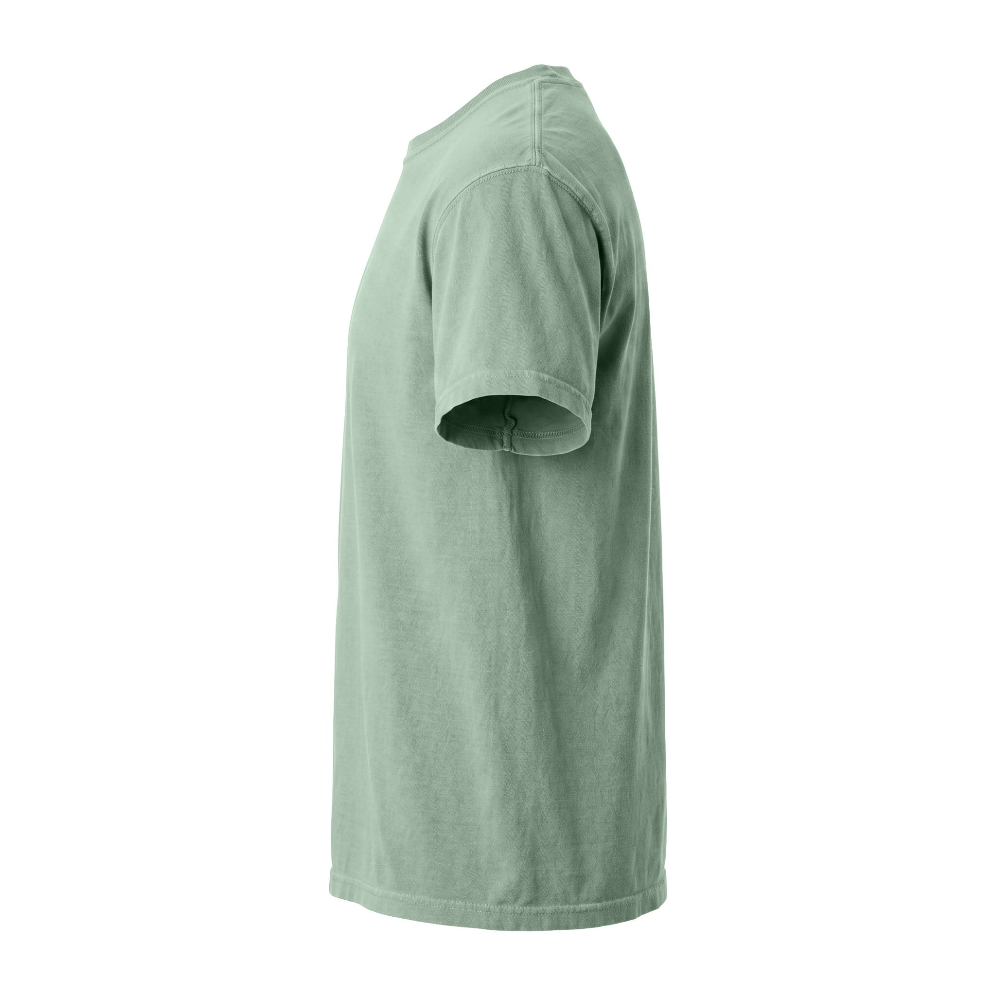 Comfort Colors 1717 custom short sleeve t-shirt in bay, left side view