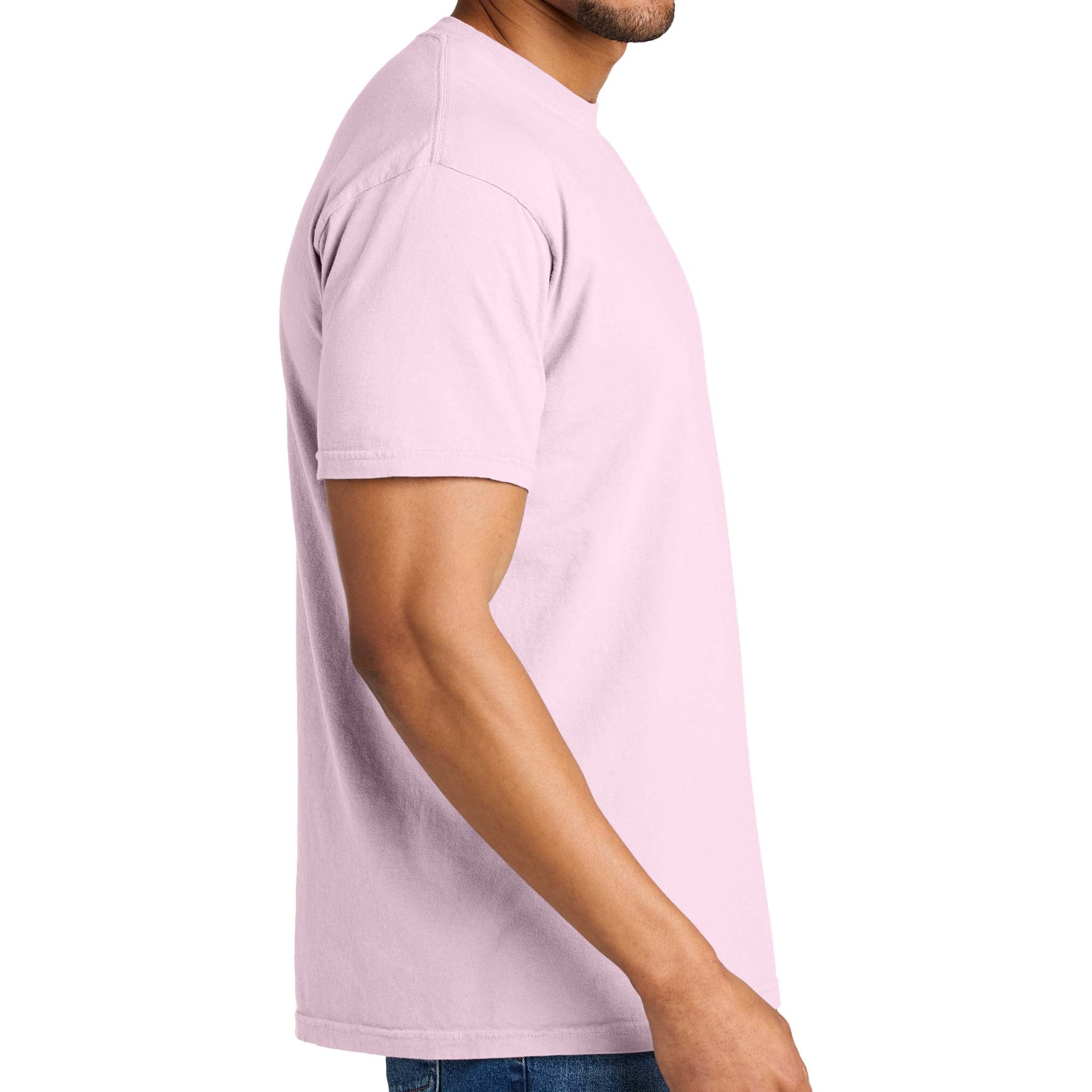 Comfort Colors 1717 custom short sleeve t-shirt in blossom, right side view