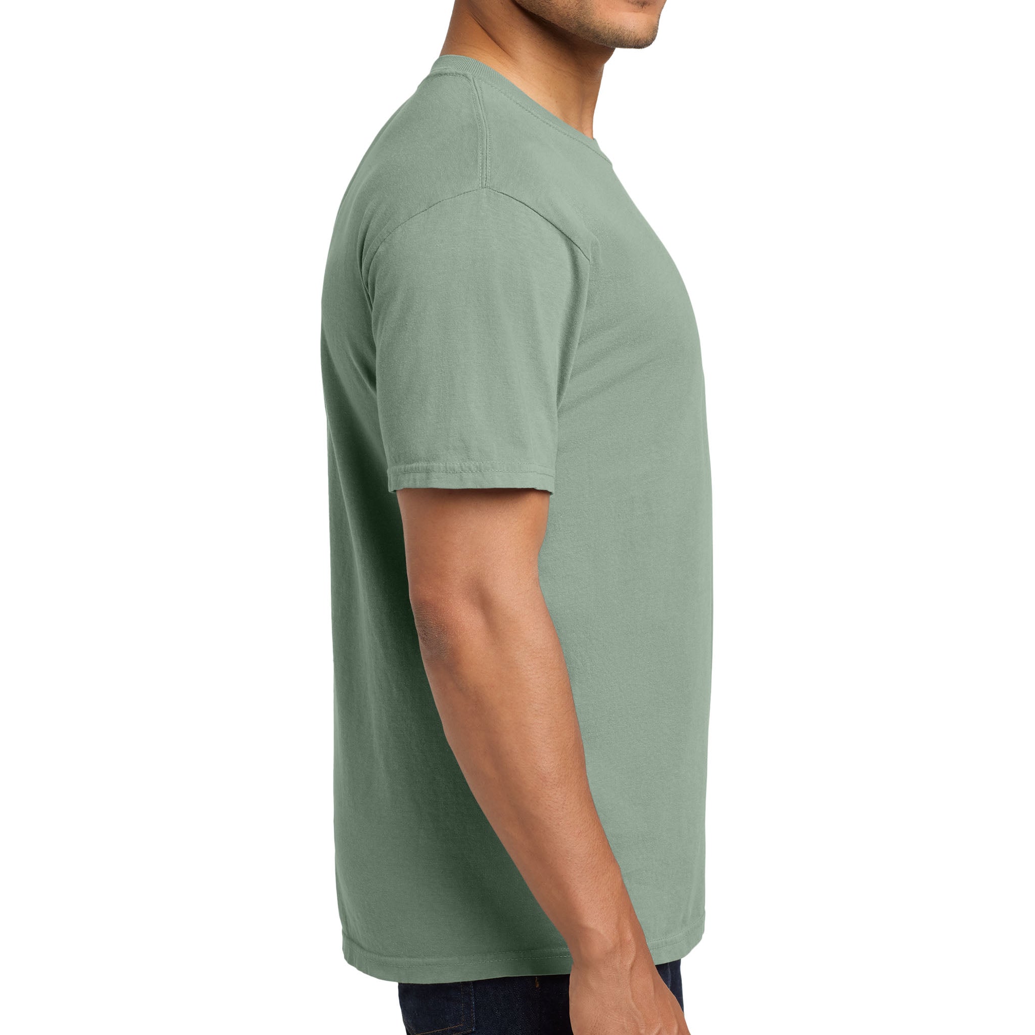 Comfort Colors 6030 custom short sleeve t-shirt in bay, right side view
