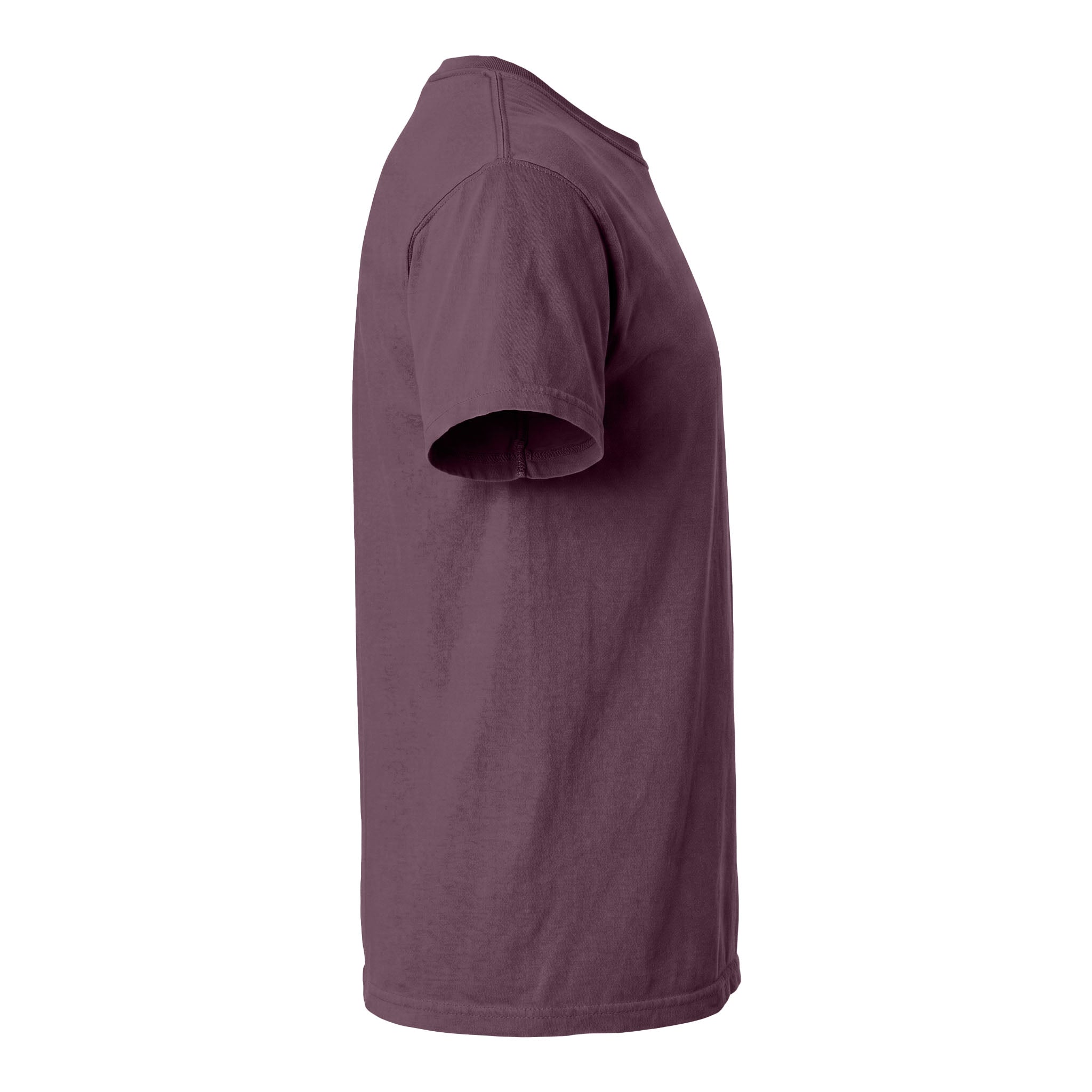 Comfort Colors 6030 custom short sleeve t-shirt in berry, right side view