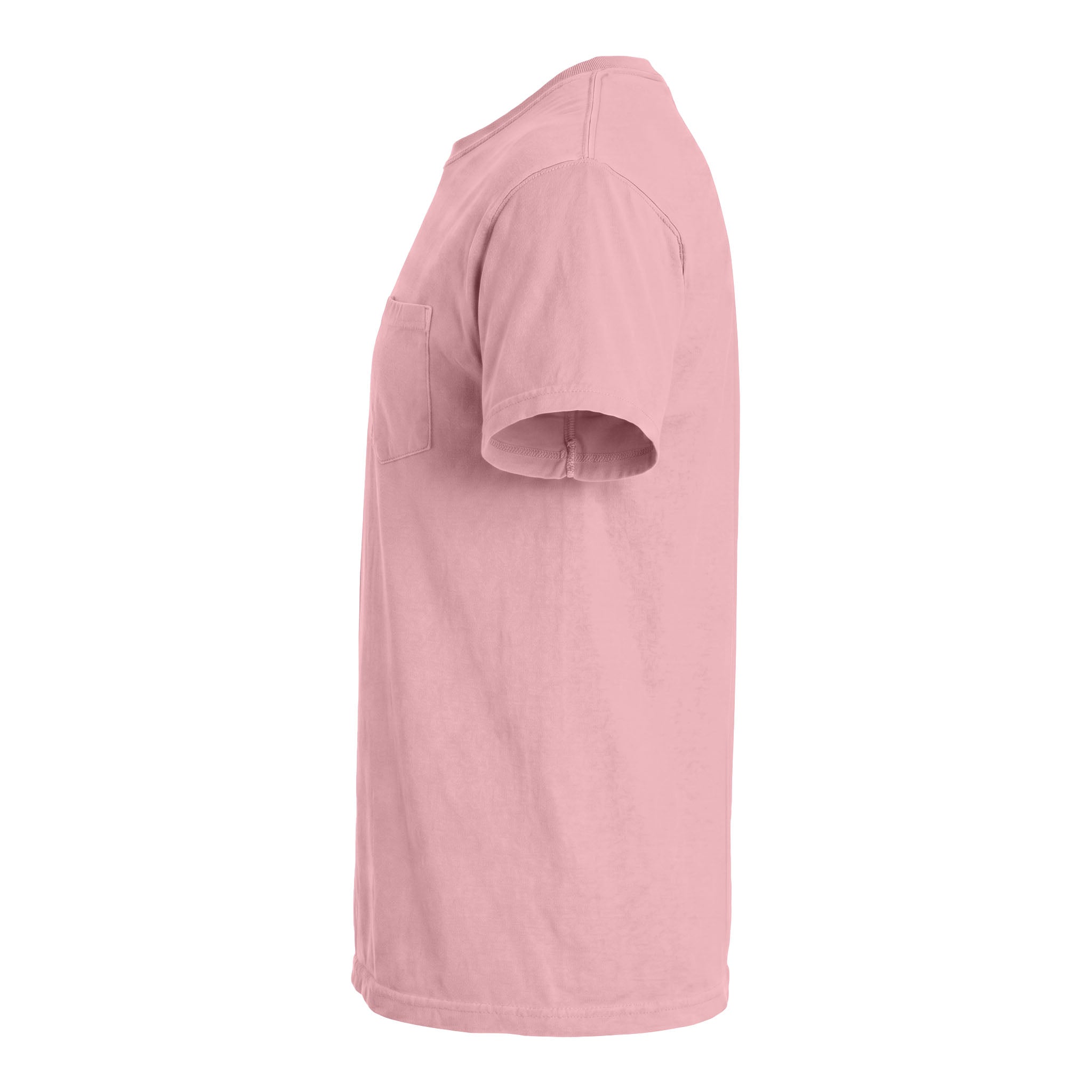 Comfort Colors 6030 custom short sleeve t-shirt in blossom, left side view