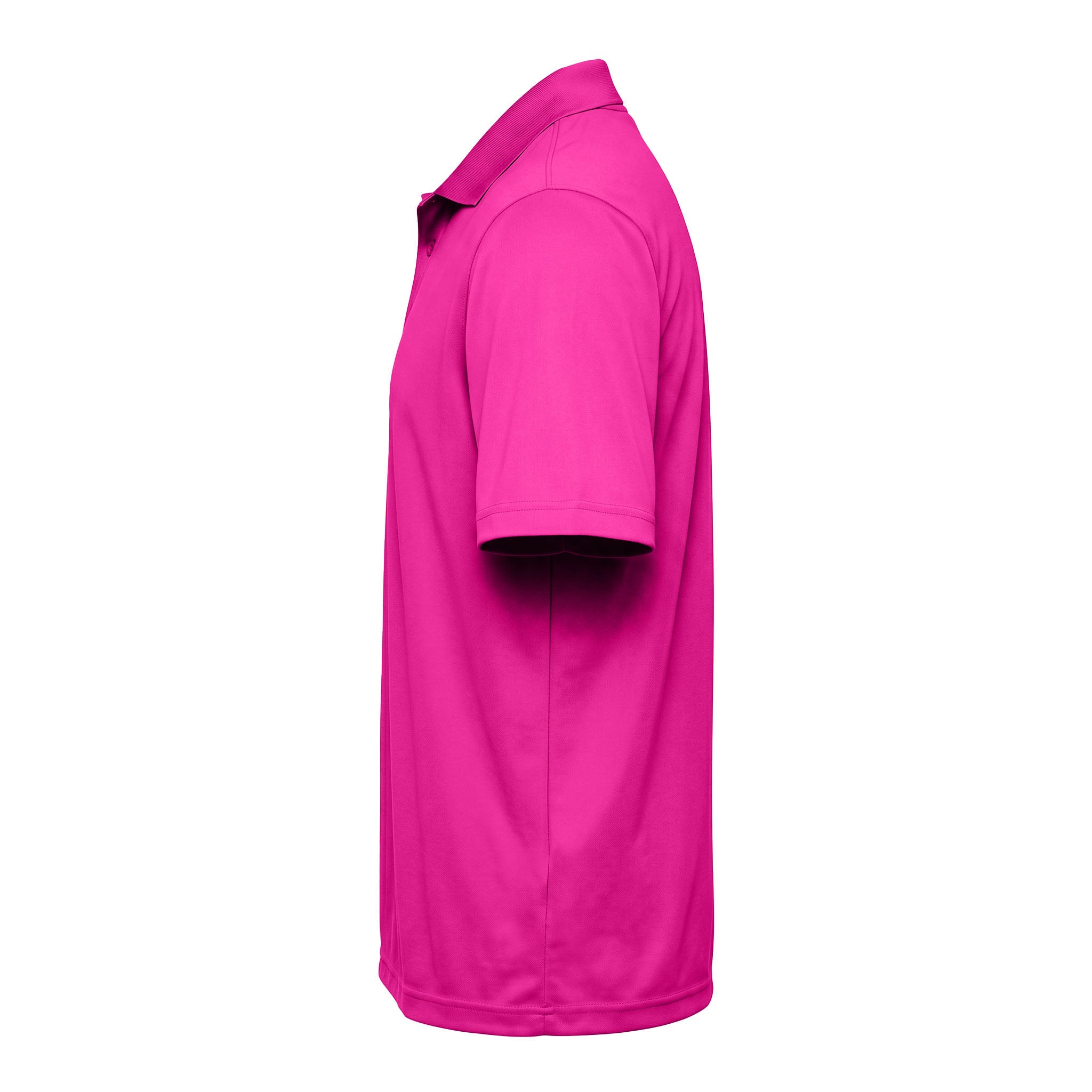 Core 365 88181 custom polo in bright magenta, left side view