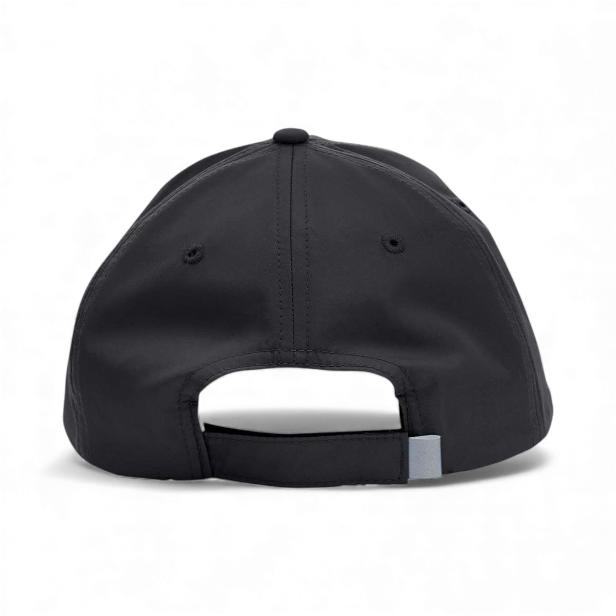 Back view of Core 365 CE001 custom hat in black