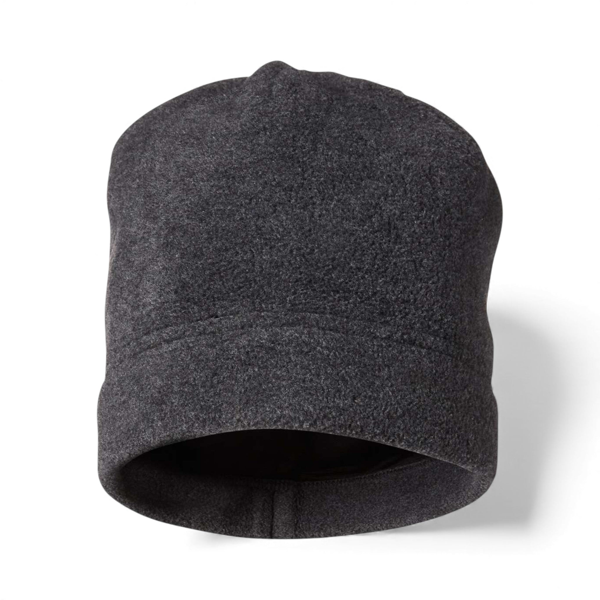 Front view of Core 365 CE901 custom hat in heather charcoal