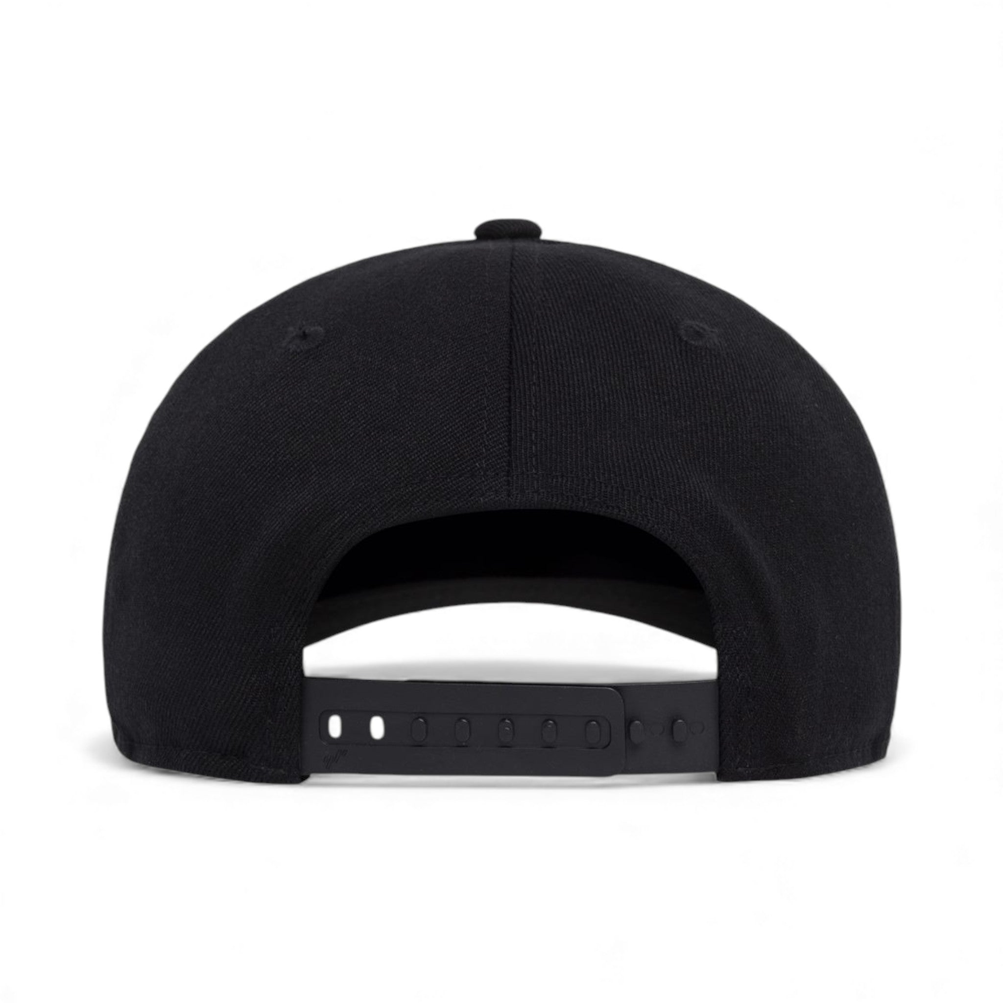 Back view of Flexfit 110F custom hat in black