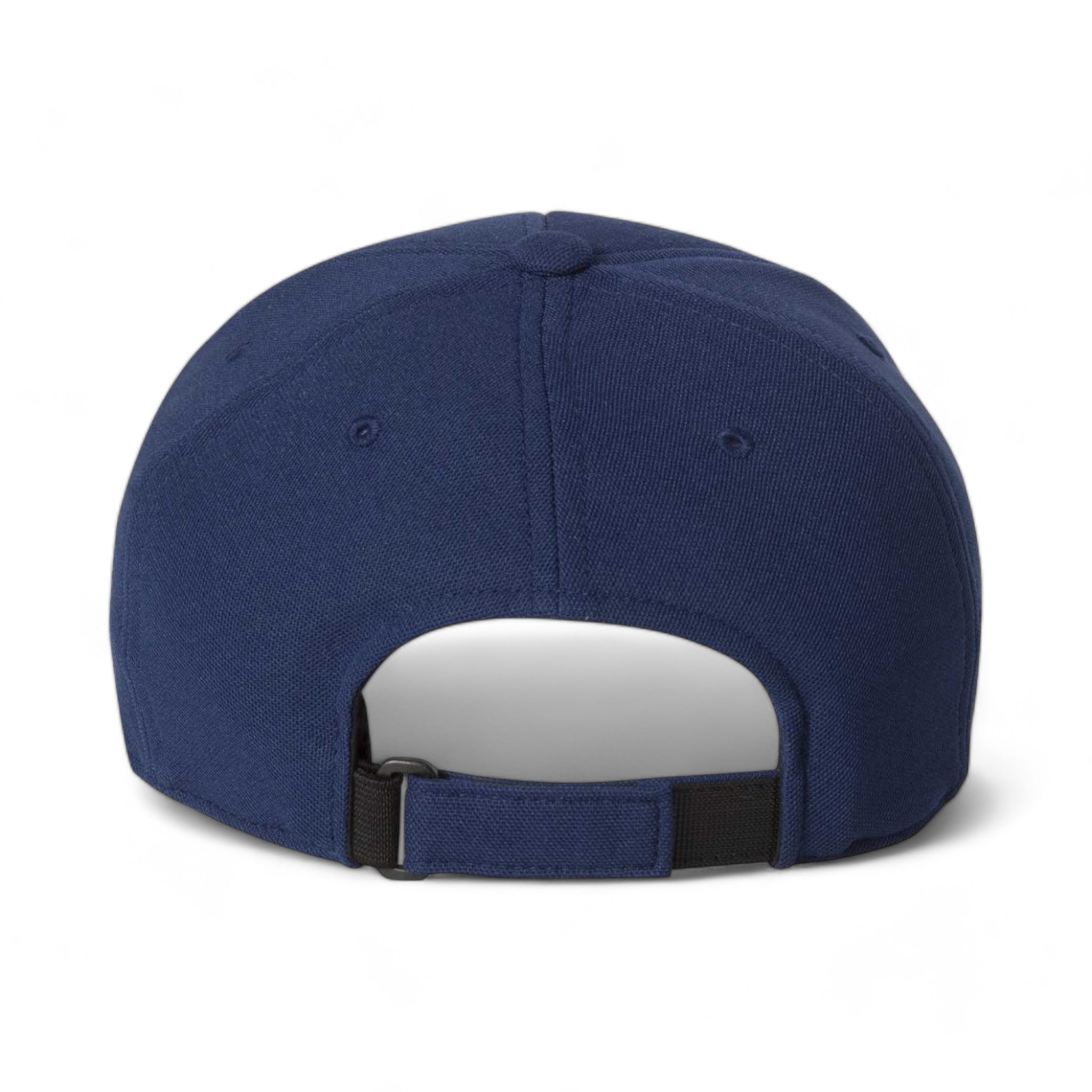 Back view of Flexfit 110P custom hat in navy