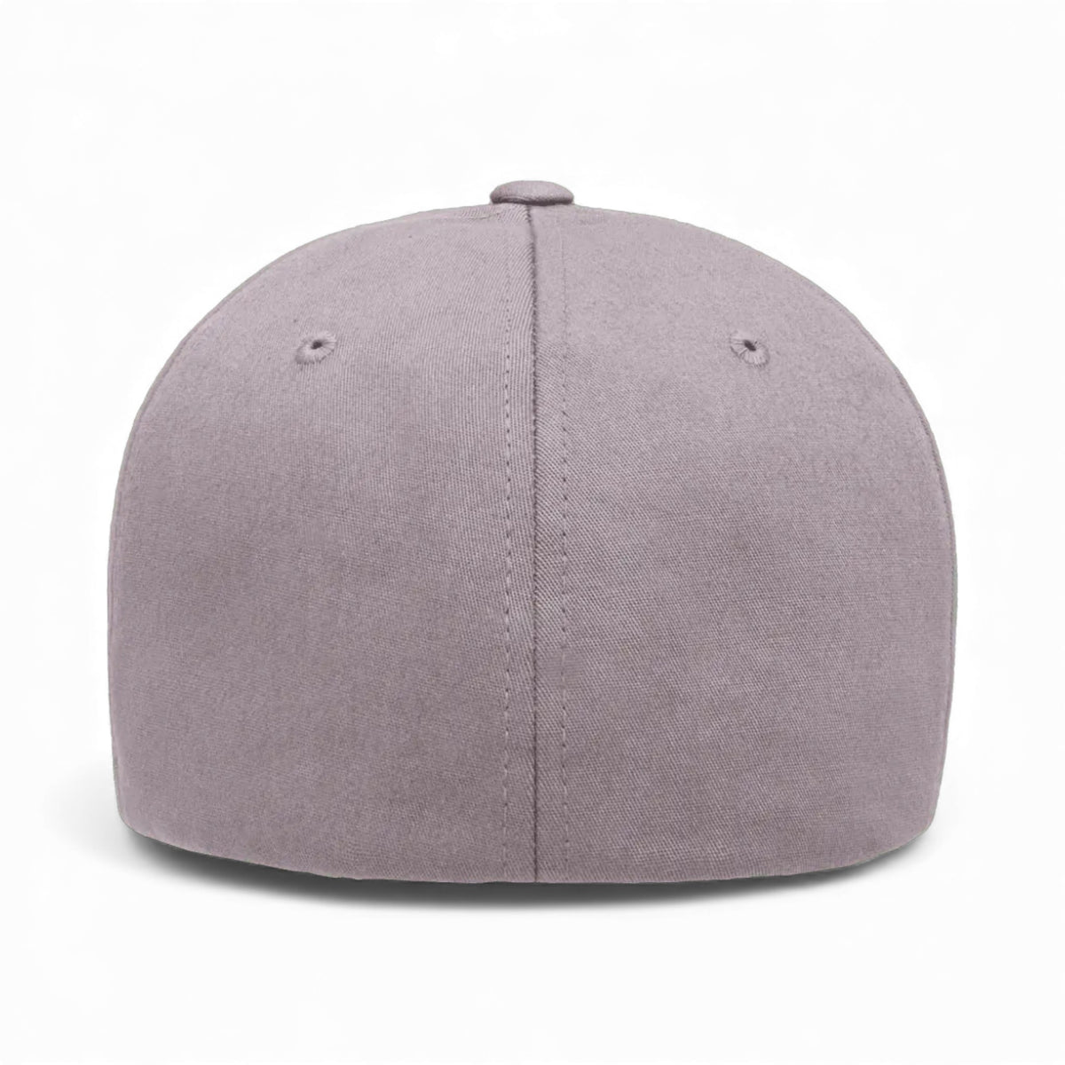 Back view of Flexfit 5001 custom hat in grey