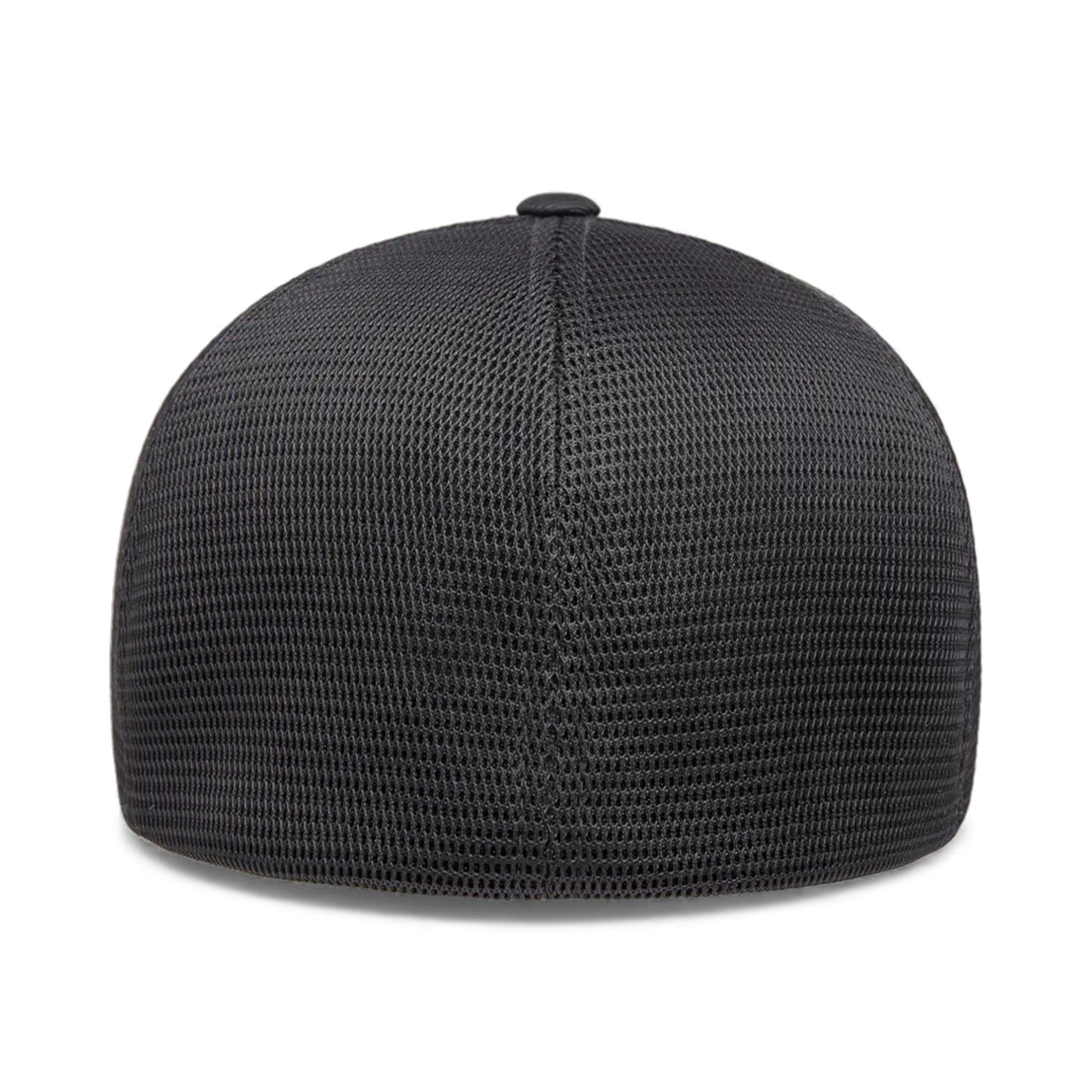 Back view of Flexfit 5511UP custom hat in charcoal