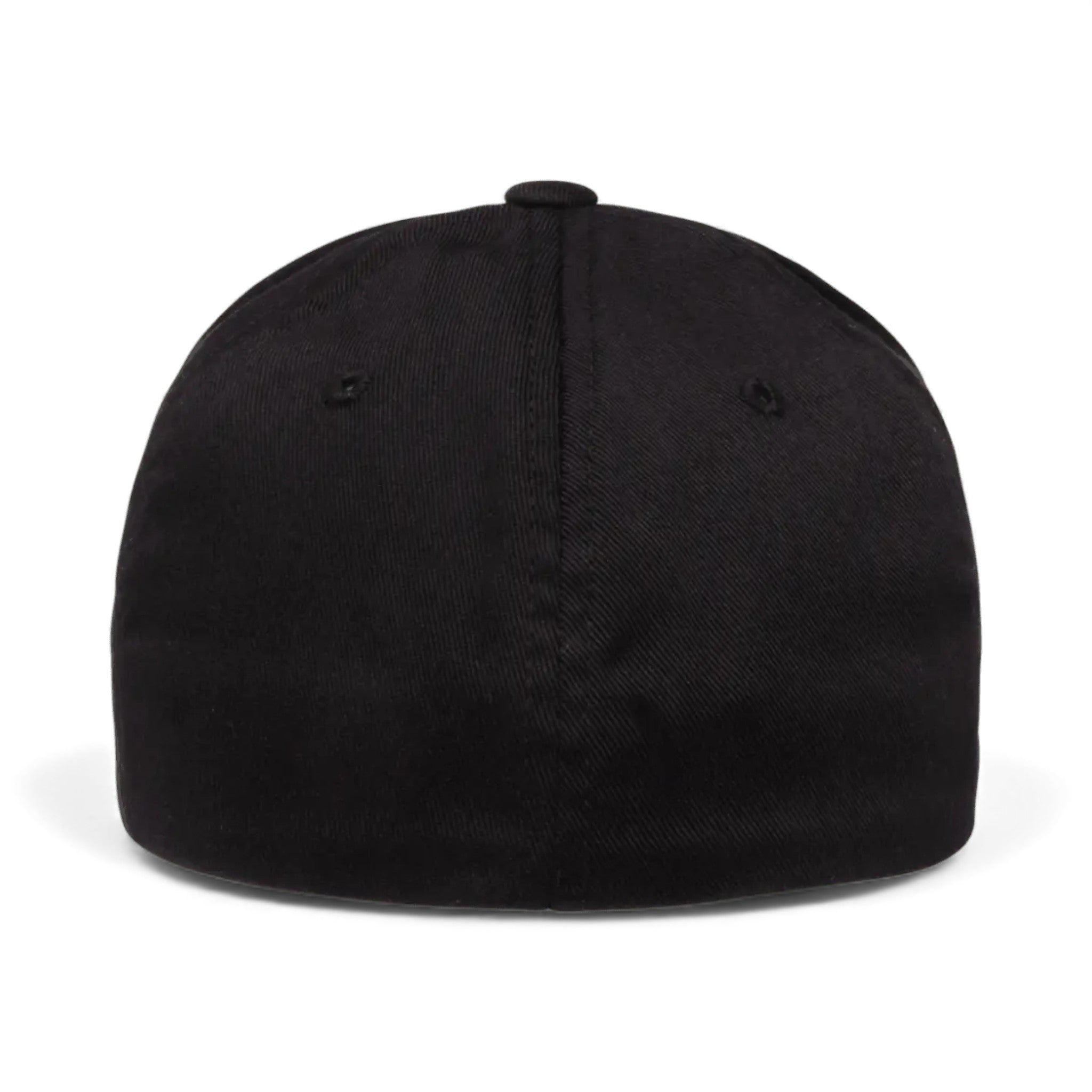 Back view of Flexfit 6277Y custom hat in black