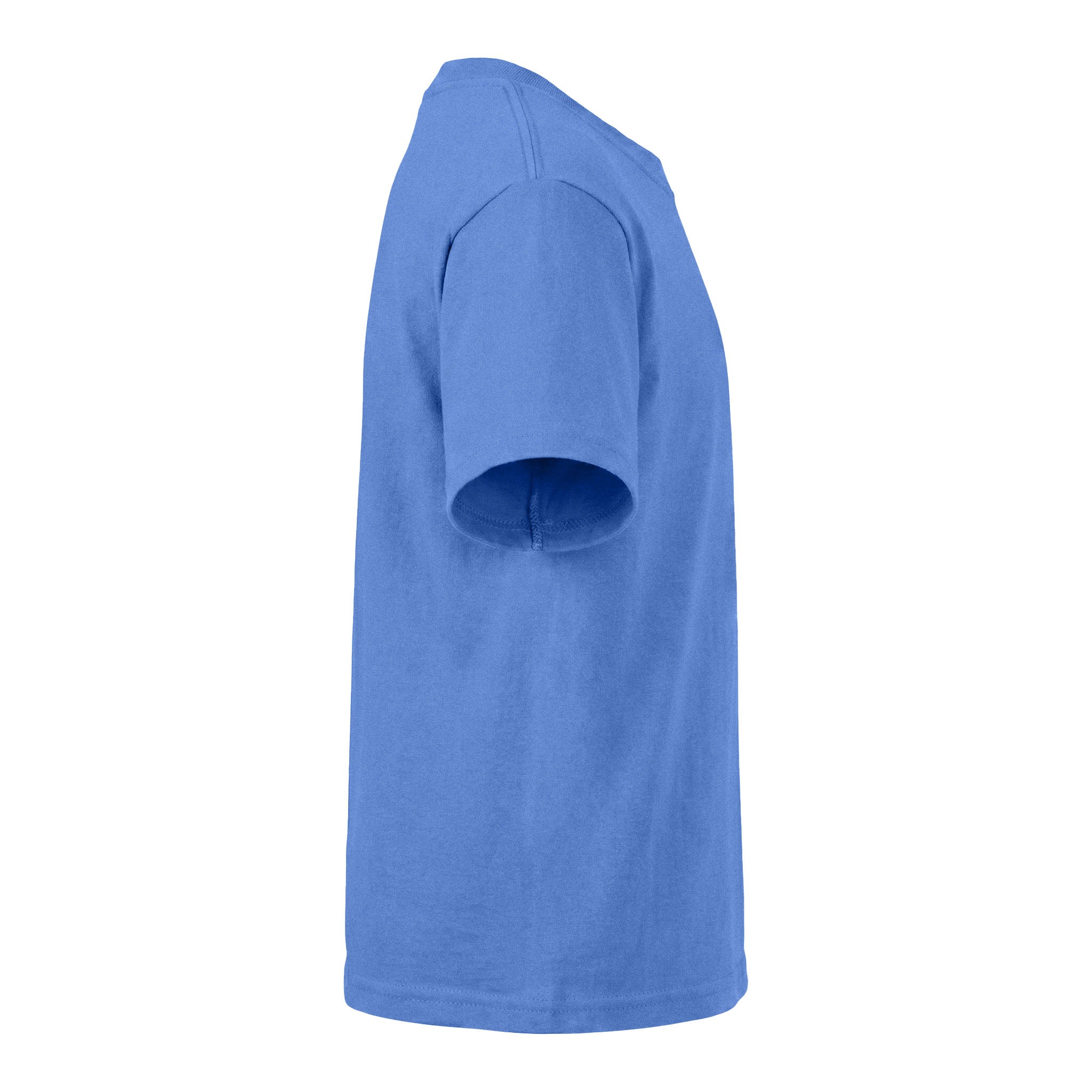 Gildan 2000B custom short sleeve t-shirt in carolina blue, right side view