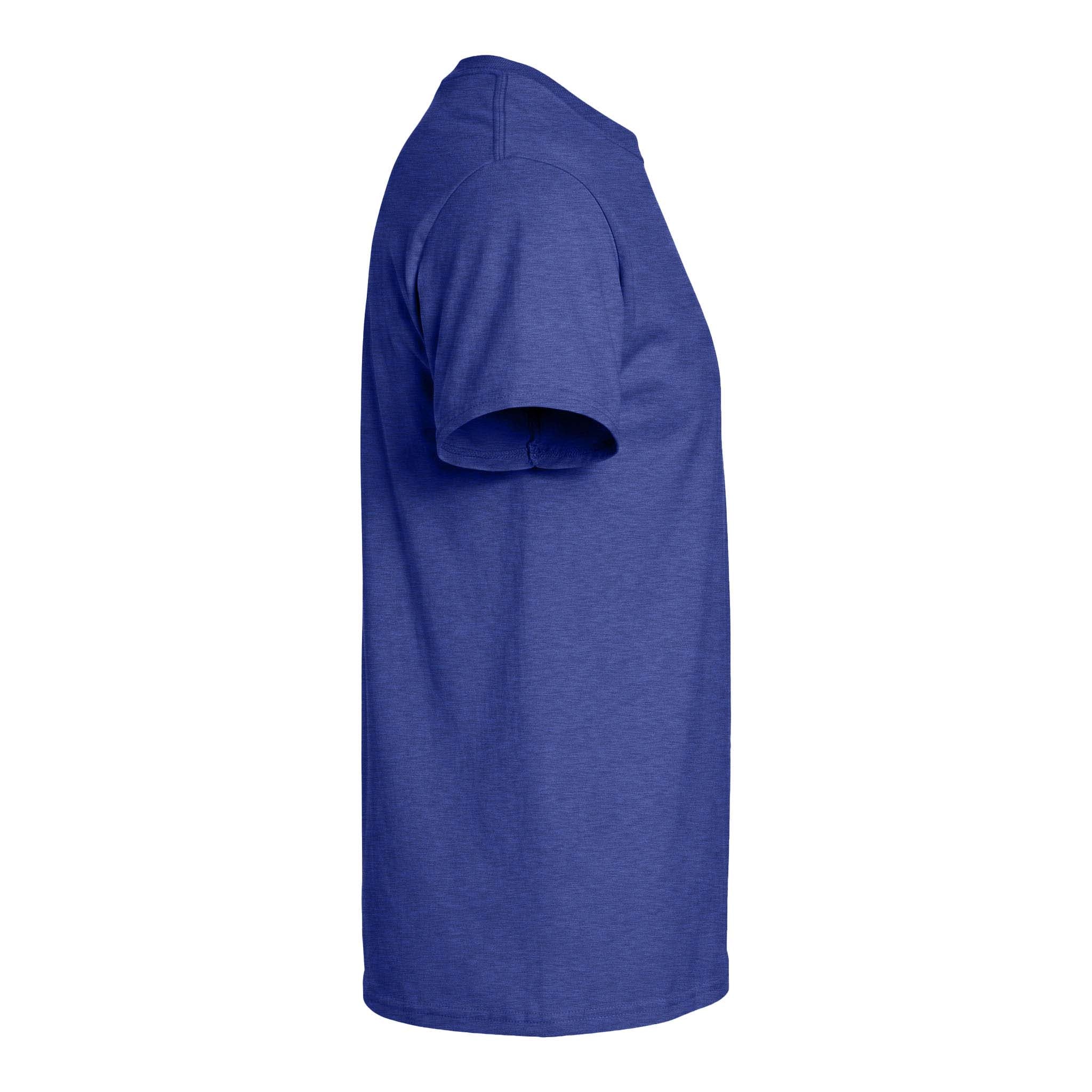 Gildan 2000 custom short sleeve t-shirt in antique royal, right side view