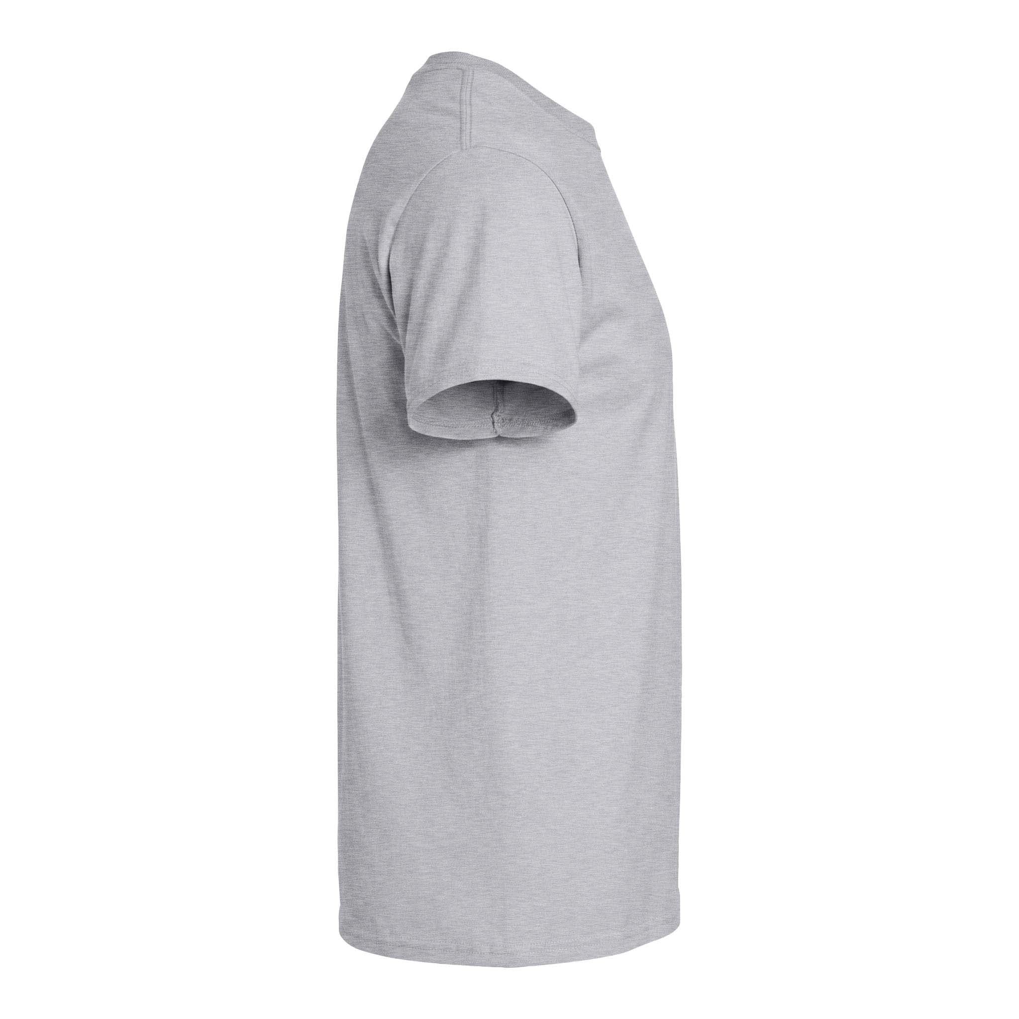 Gildan 2000 custom short sleeve t-shirt in ash, right side view