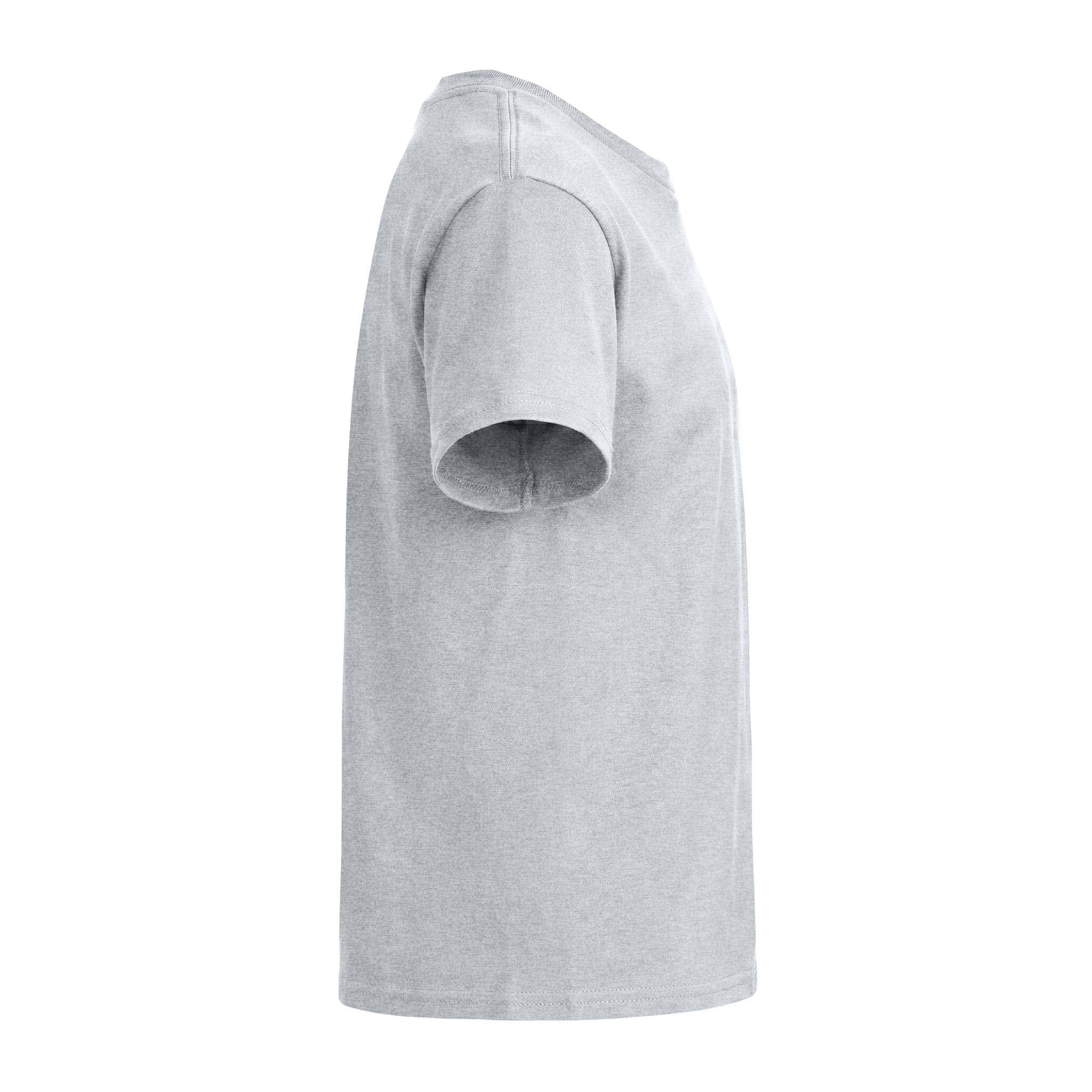 Gildan 5000B custom short sleeve t-shirt in ash, right side view