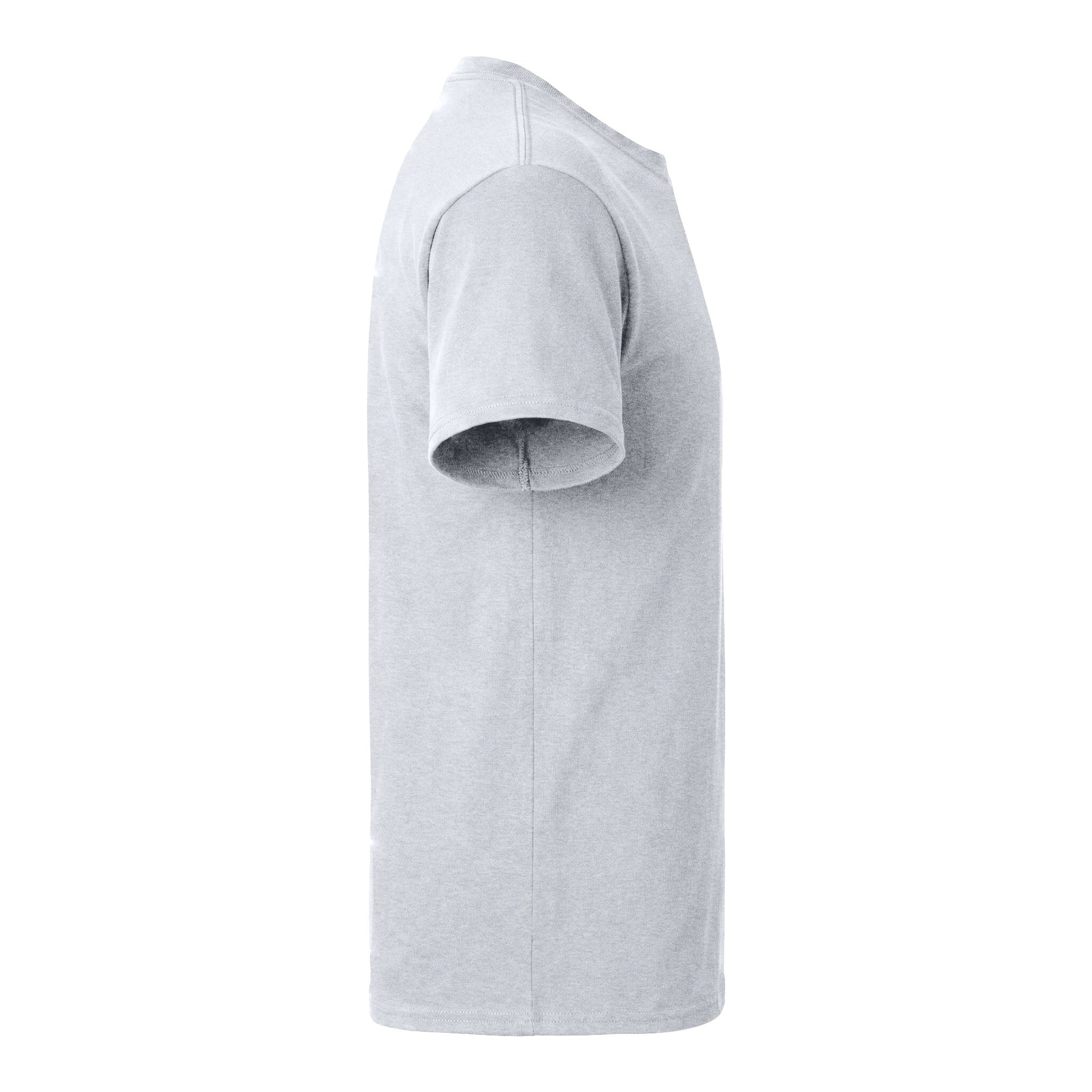 Gildan 8300 custom short sleeve t-shirt in ash grey, right side view