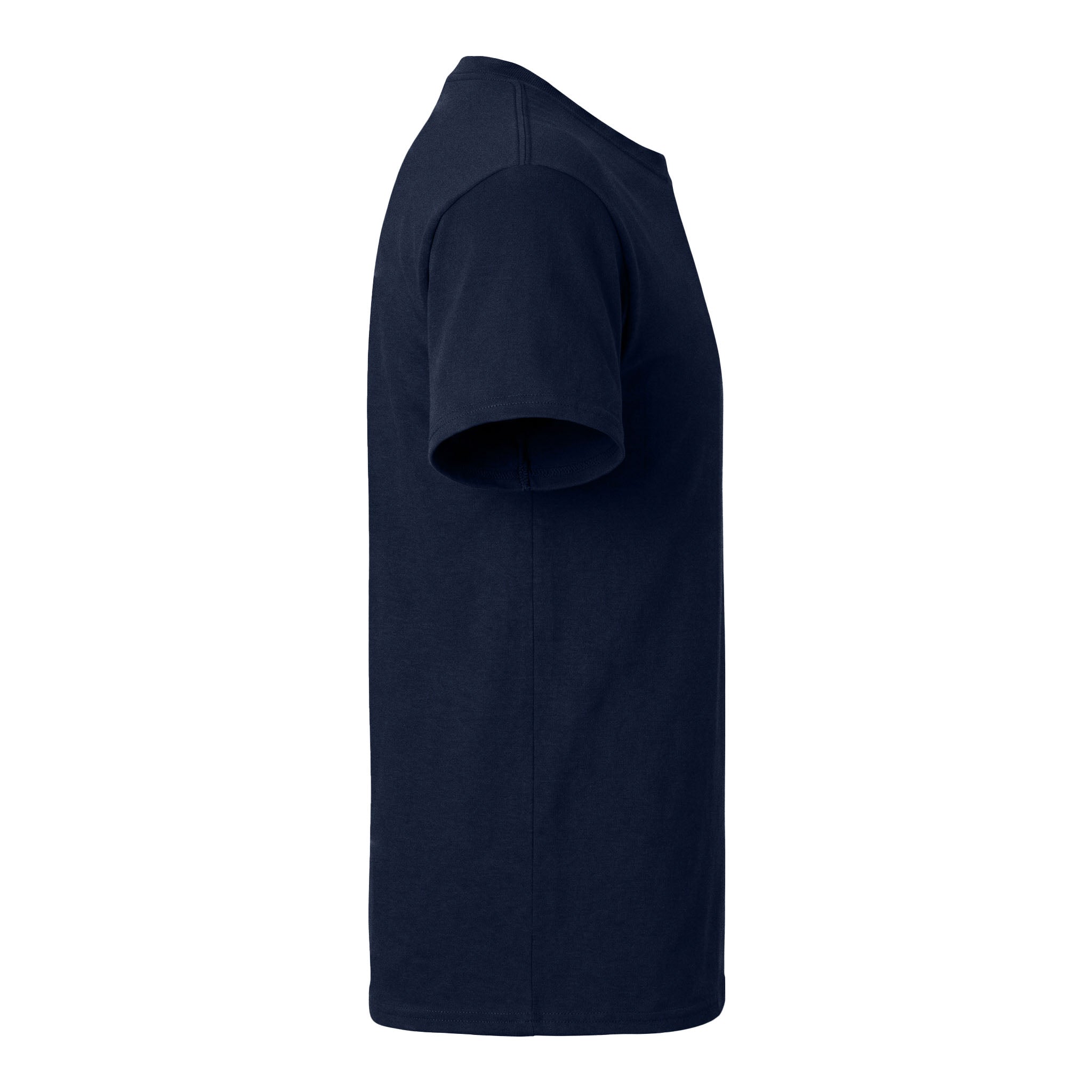 Gildan 8300 custom short sleeve t-shirt in navy, right side view