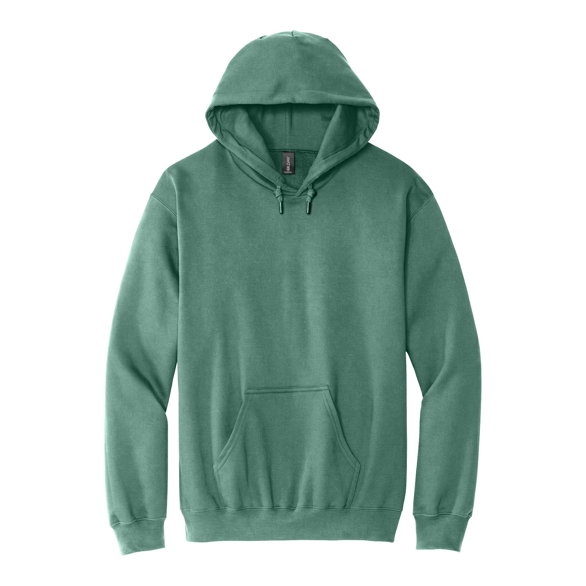 Gildan SF500 custom hoodie in aquatic, front view