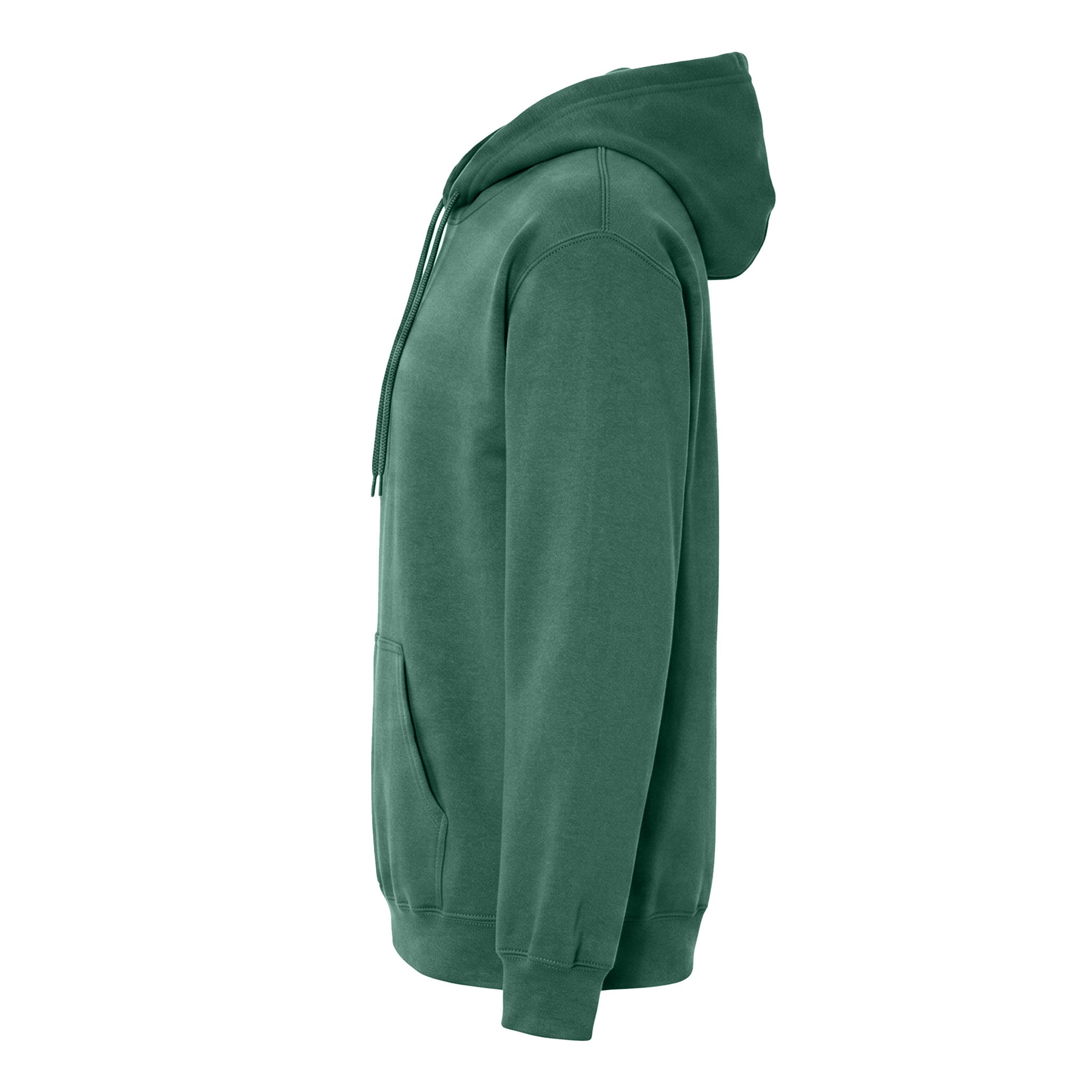 Gildan SF500 custom hoodie in aquatic, left side view
