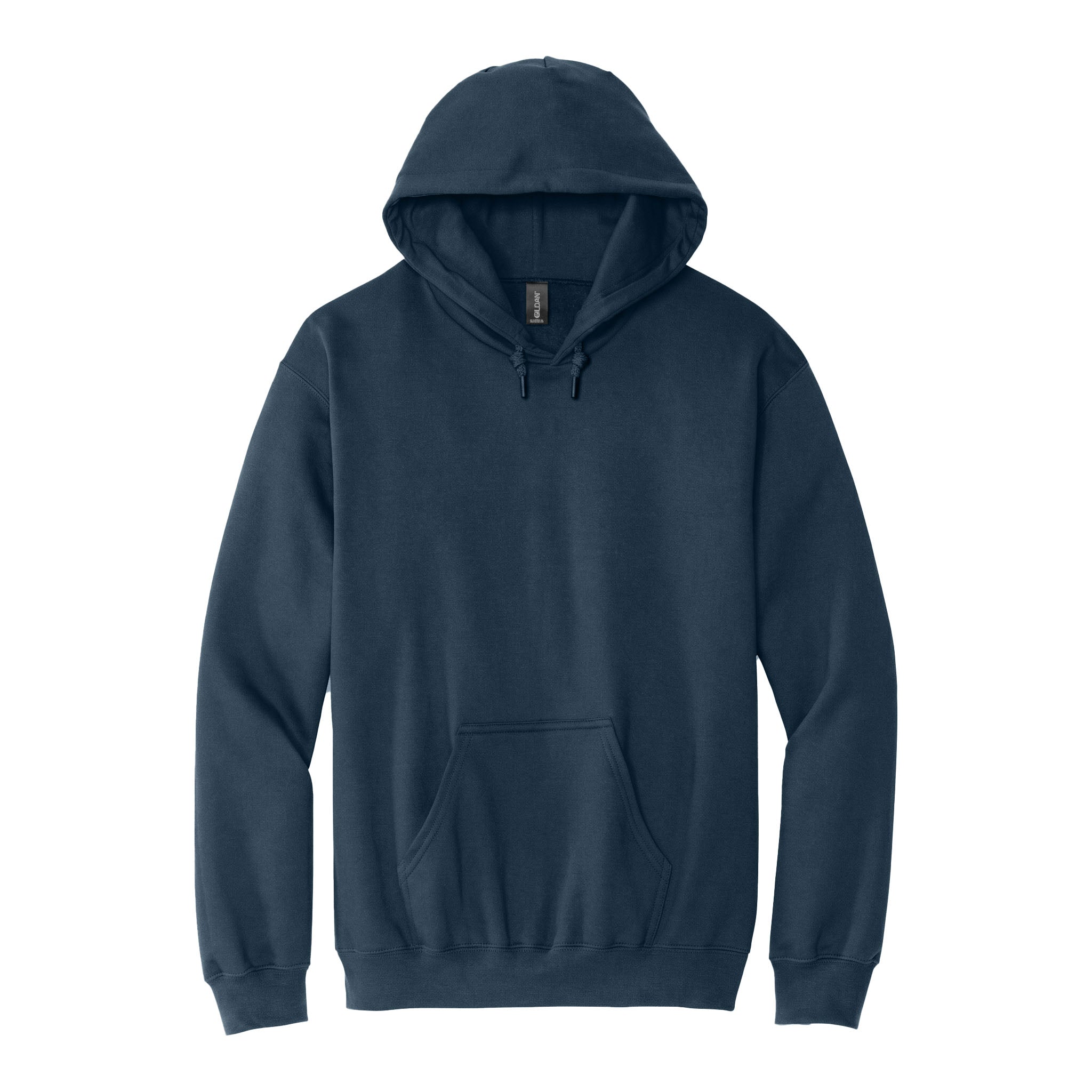 Gildan SF500 custom hoodie in blue dusk, front view