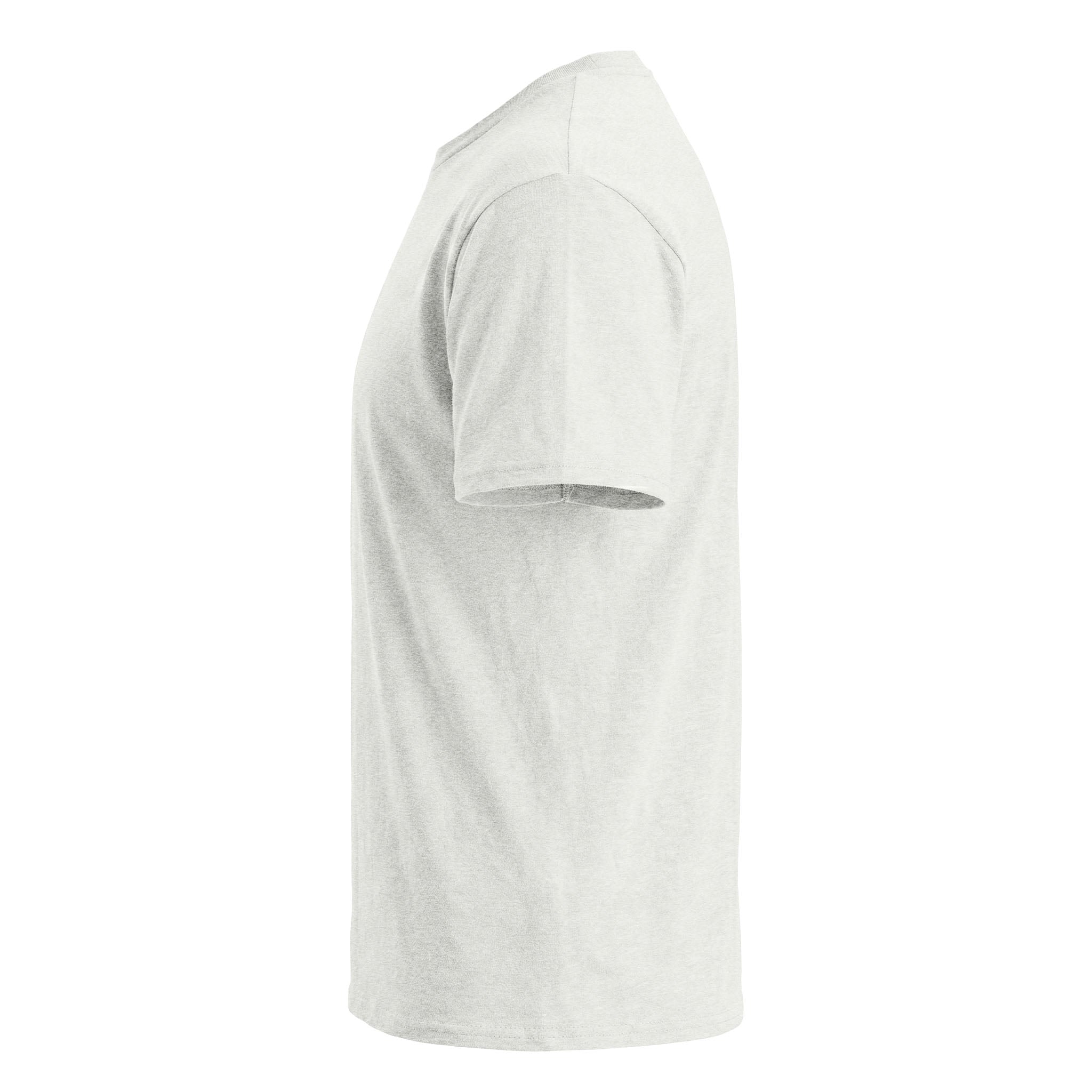 Hanes 4980 custom short sleeve t-shirt in ash, left side view