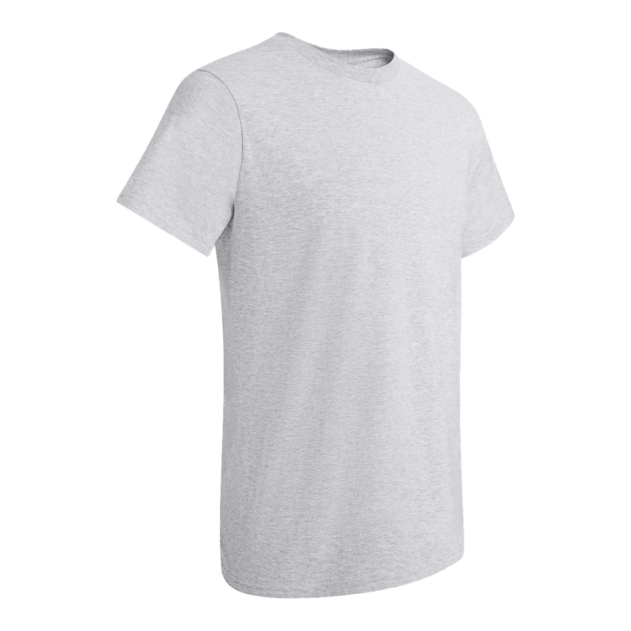Hanes 4980 custom short sleeve t-shirt in ash, right side view
