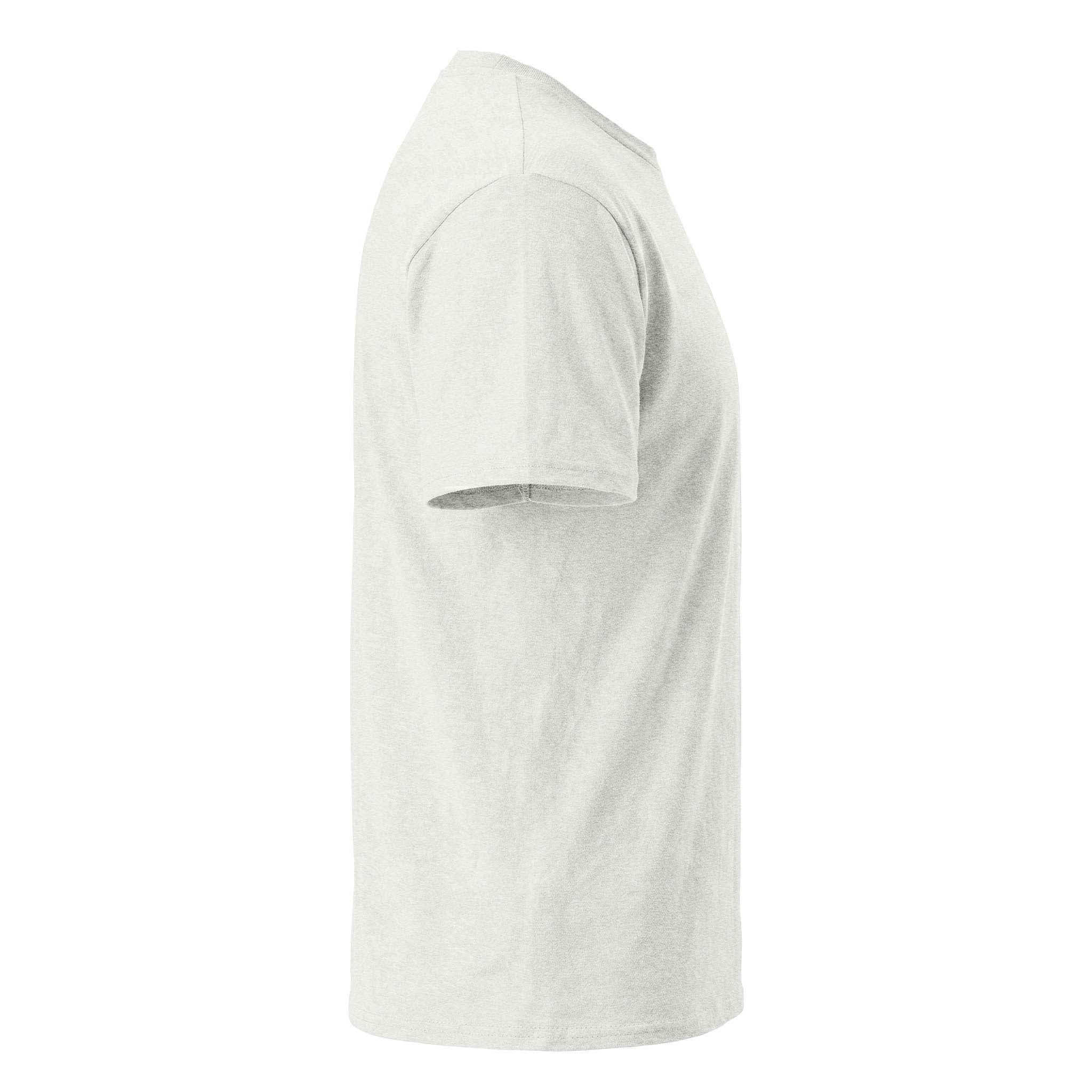 Hanes 4980 custom short sleeve t-shirt in ash, right side view