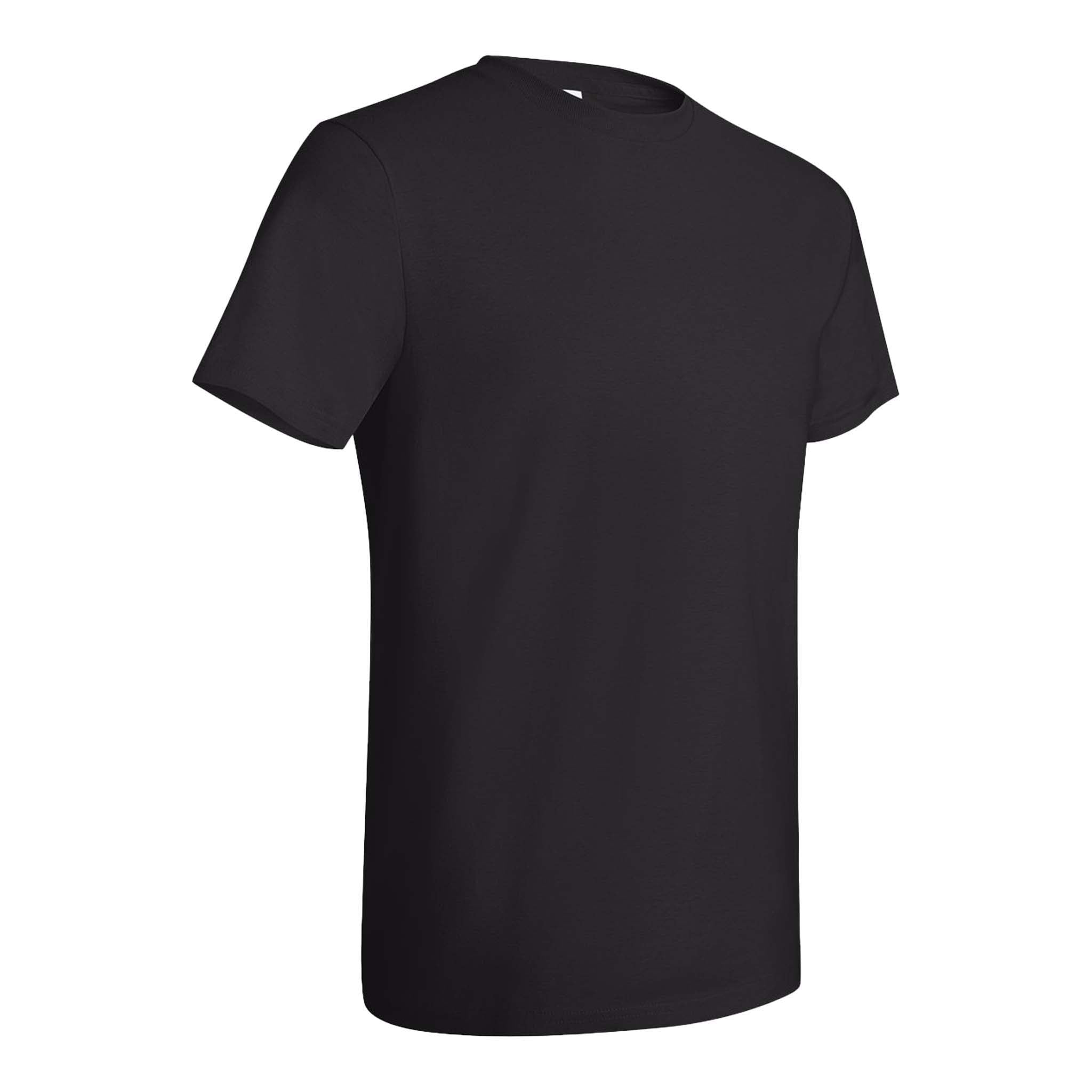 Hanes 4980 custom short sleeve t-shirt in black, right side view