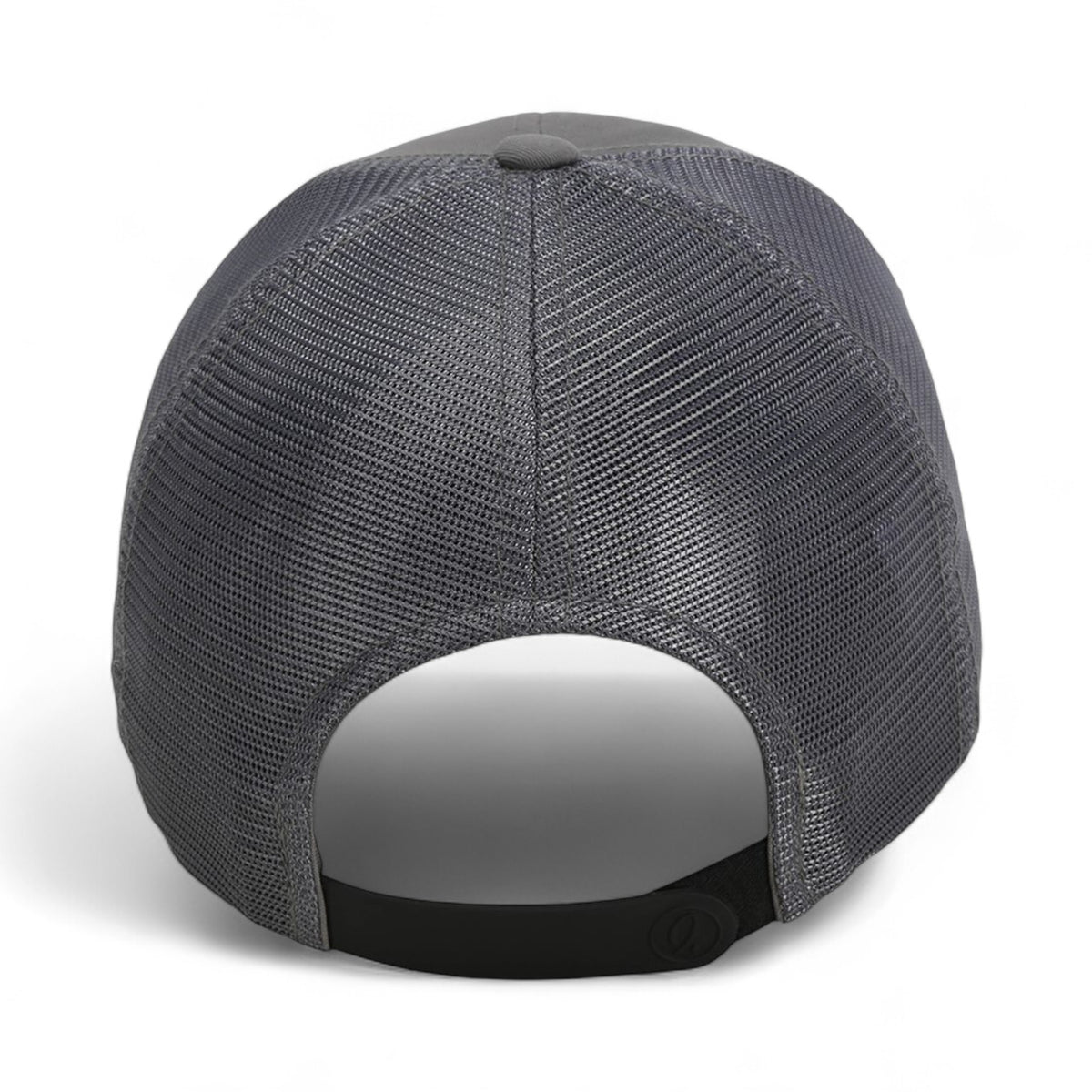 Back view of Imperial 1988M custom hat in grey