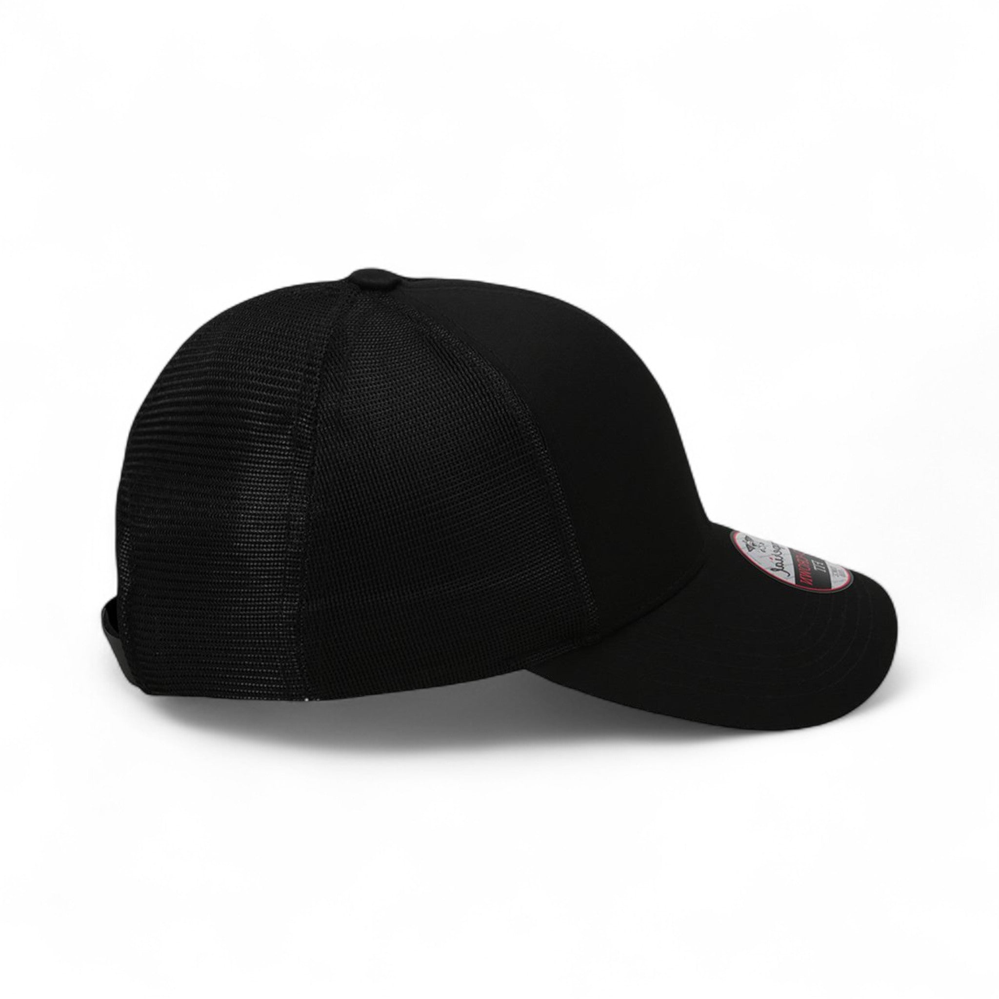 Right side view of Imperial 1988M custom hat in black