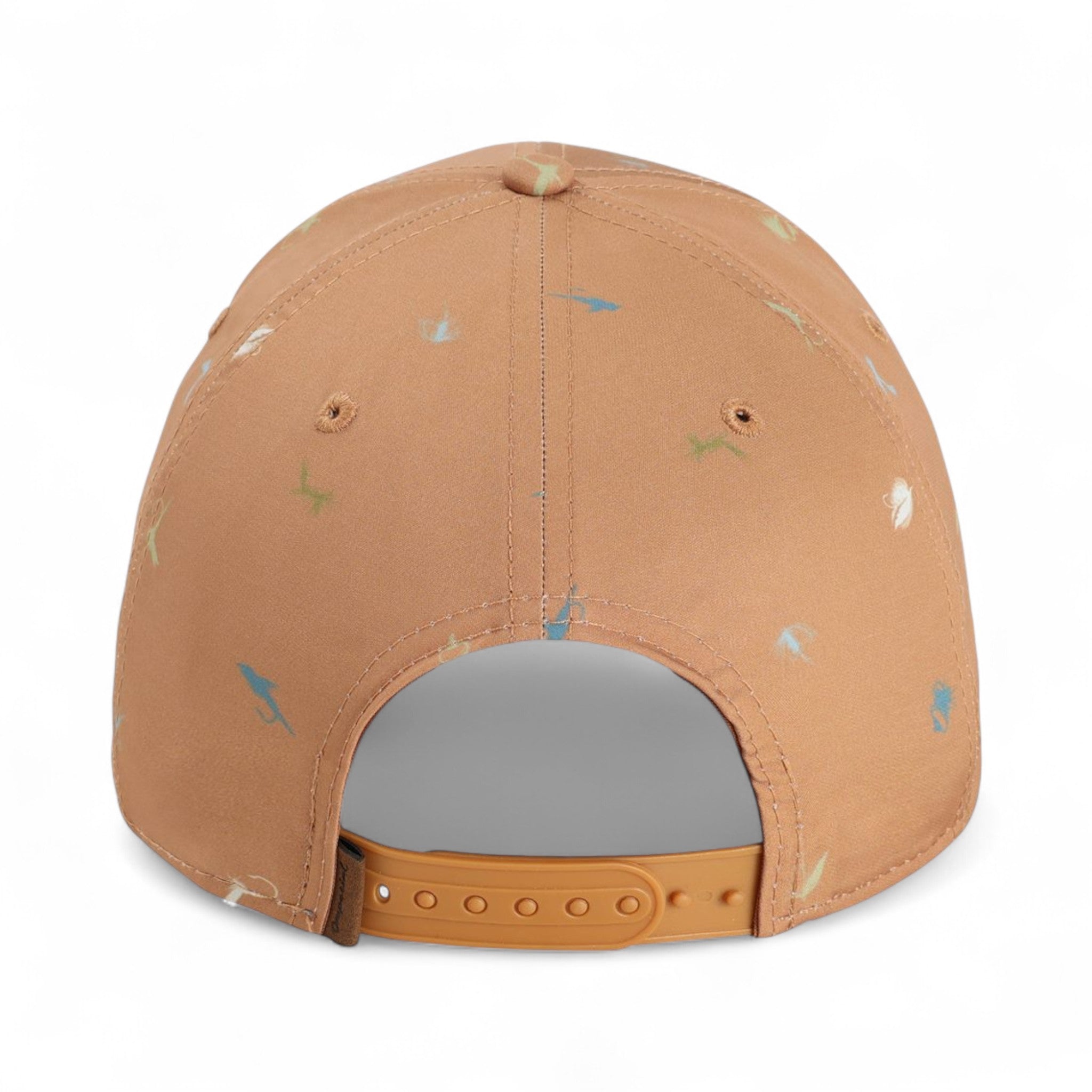 Back view of Imperial 5058 custom hat in buckthorn brown